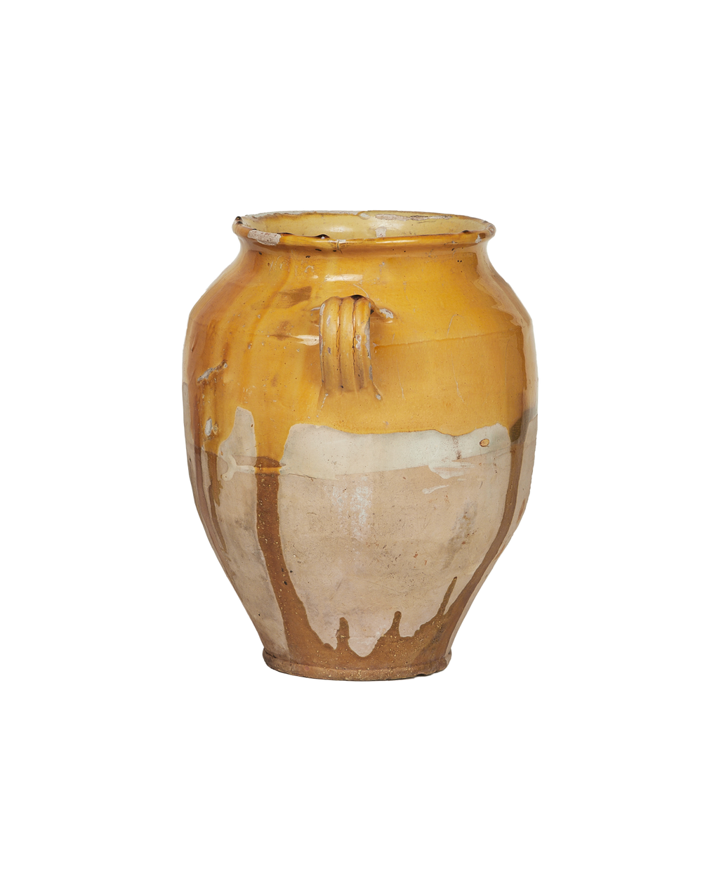 Olive Ateliers - Confit Jar - Yellow Ochre Glaze