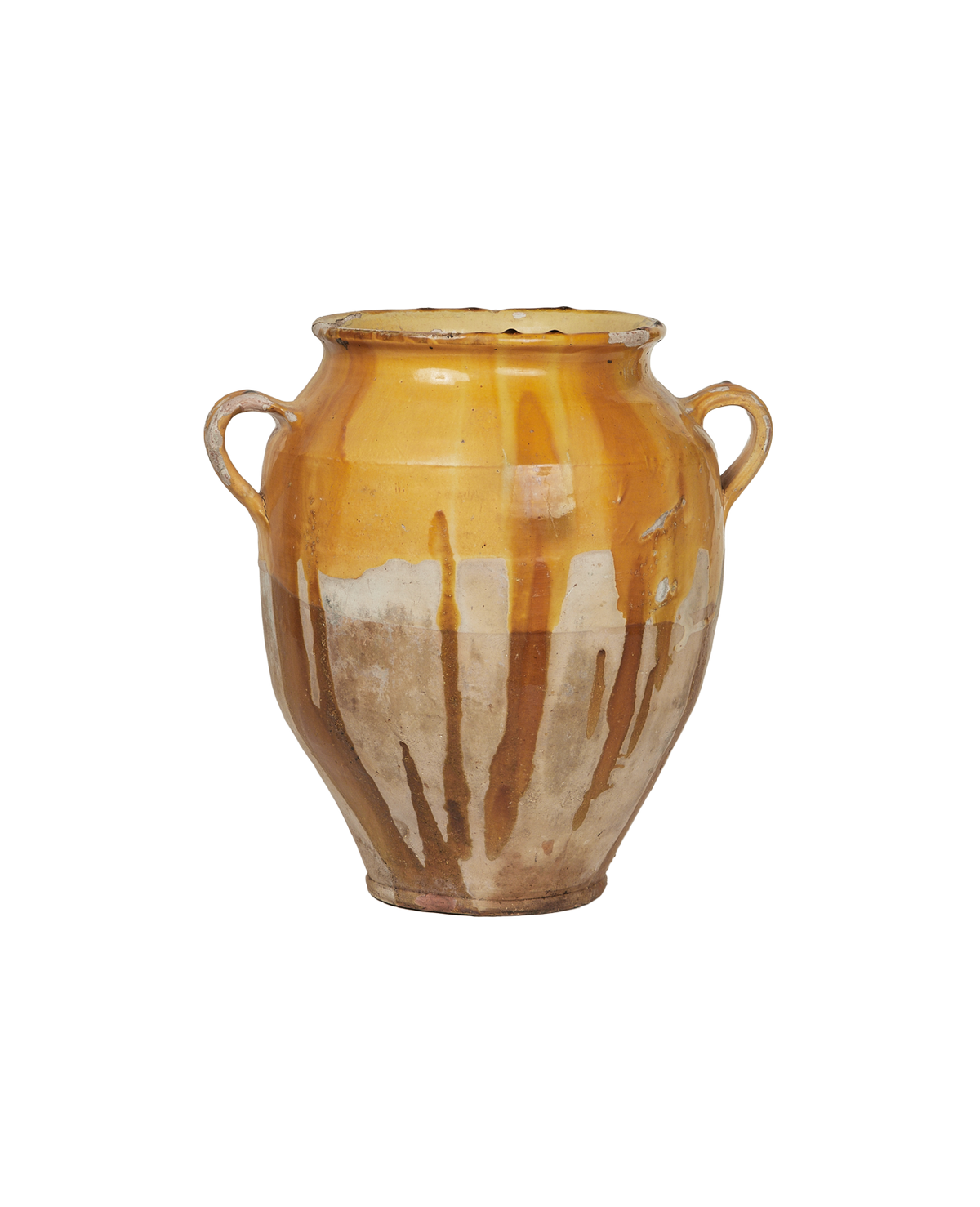 Olive Ateliers - Confit Jar - Yellow Ochre Glaze