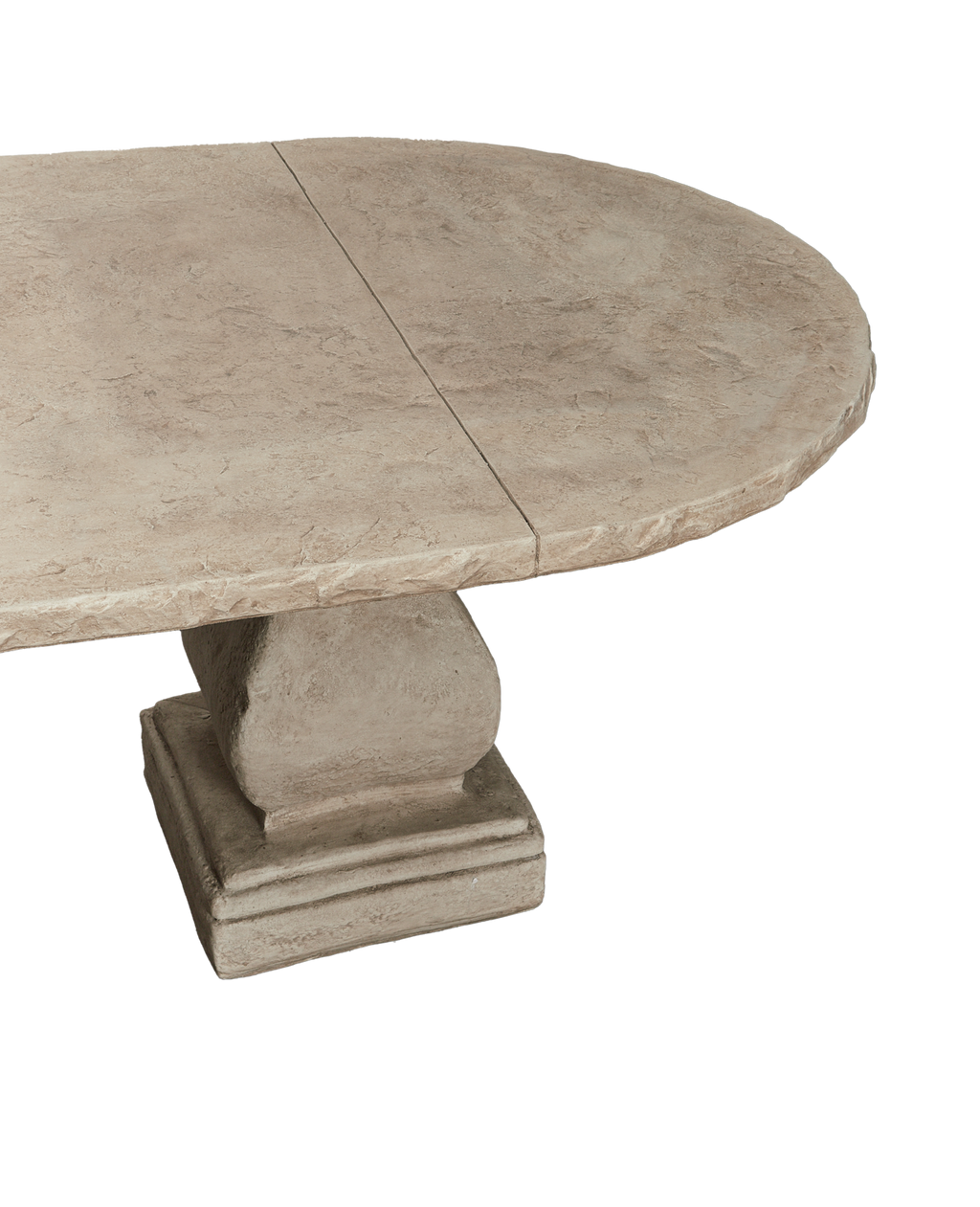 Olive Ateliers - Cast Oval Dining Table - Hewn Edge