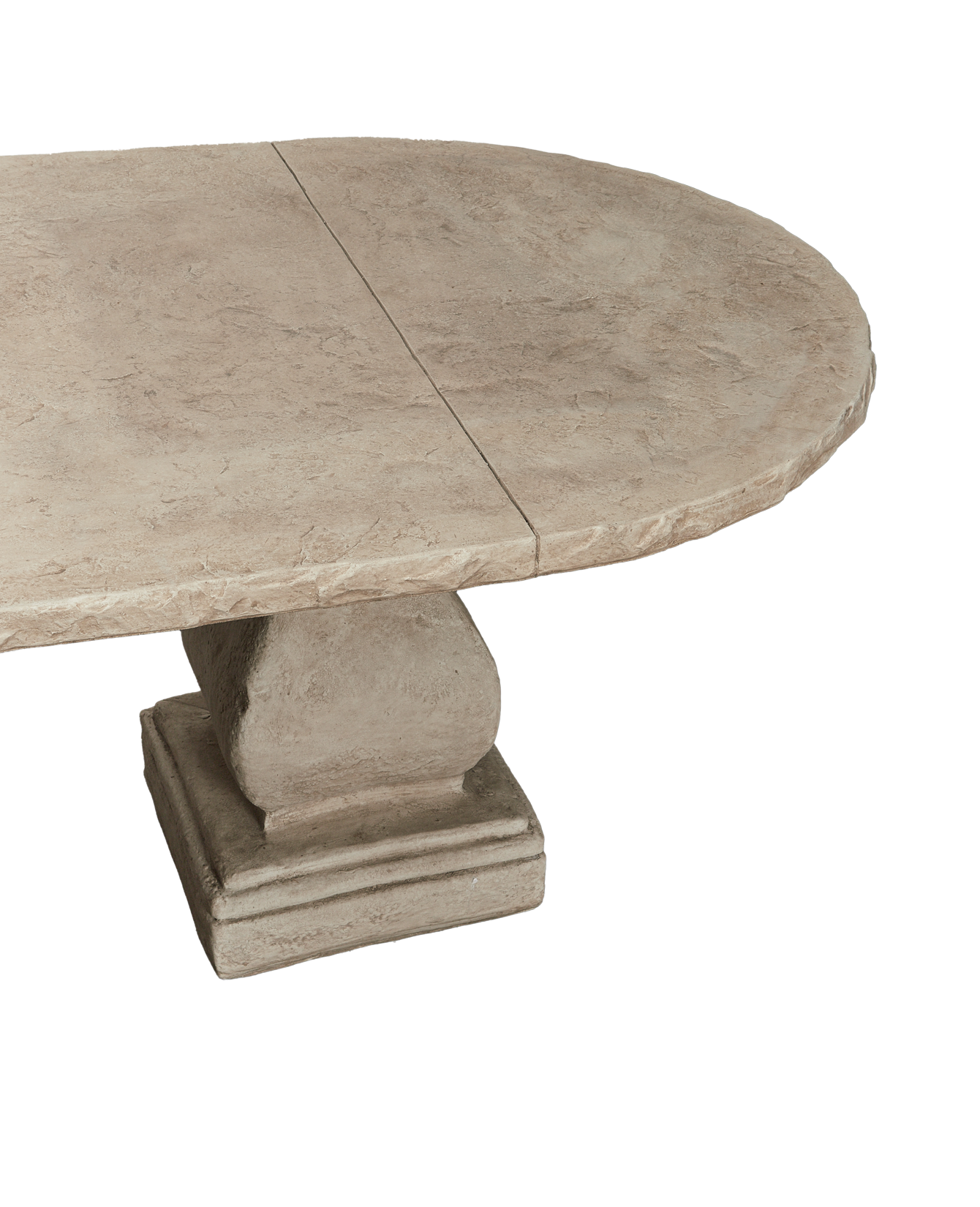 Olive Ateliers - Cast Oval Dining Table - Hewn Edge