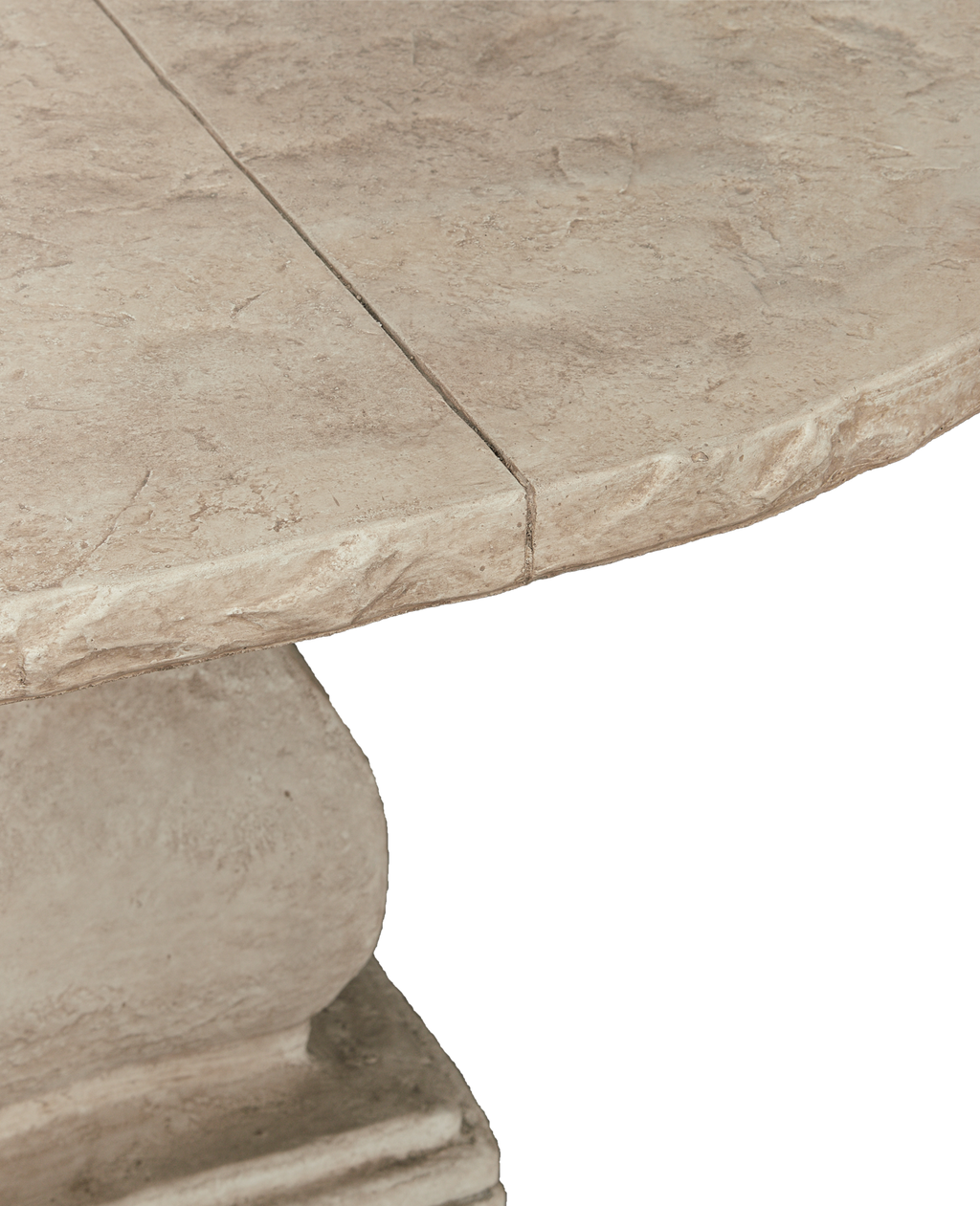 Olive Ateliers - Cast Oval Dining Table - Hewn Edge