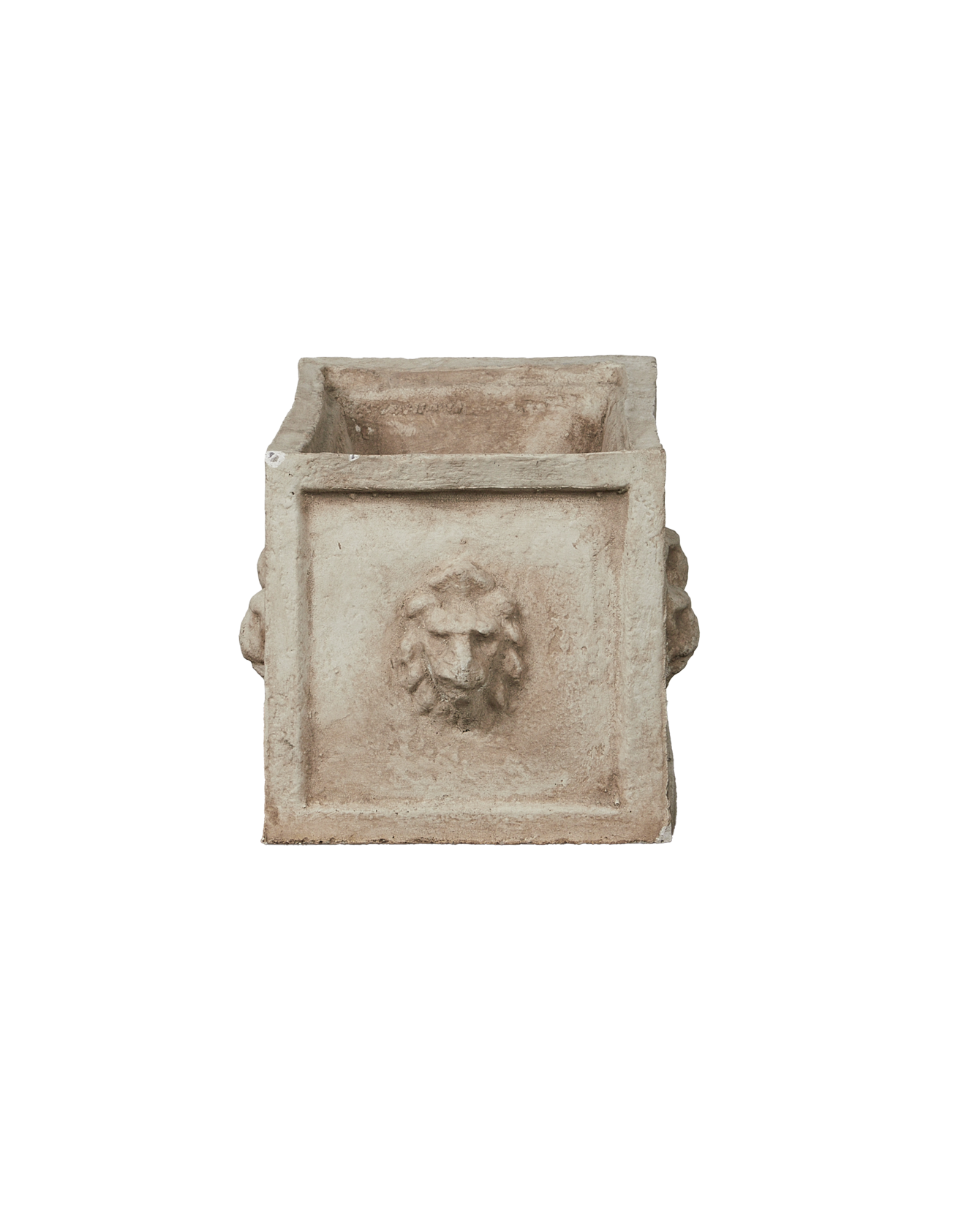 Olive Ateliers - Cast Lion Planter Box