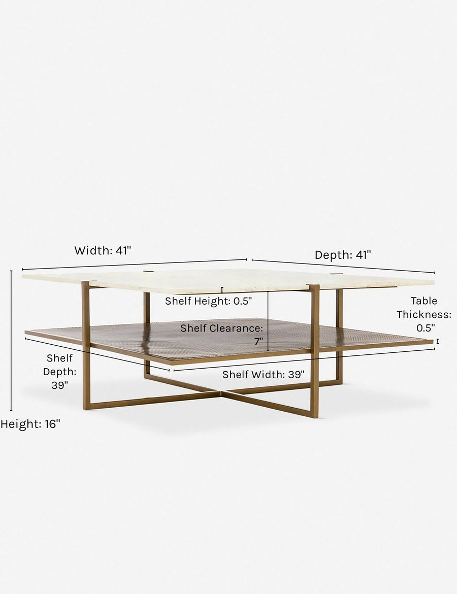 Lulu and Georgia - Thina Square Coffee Table