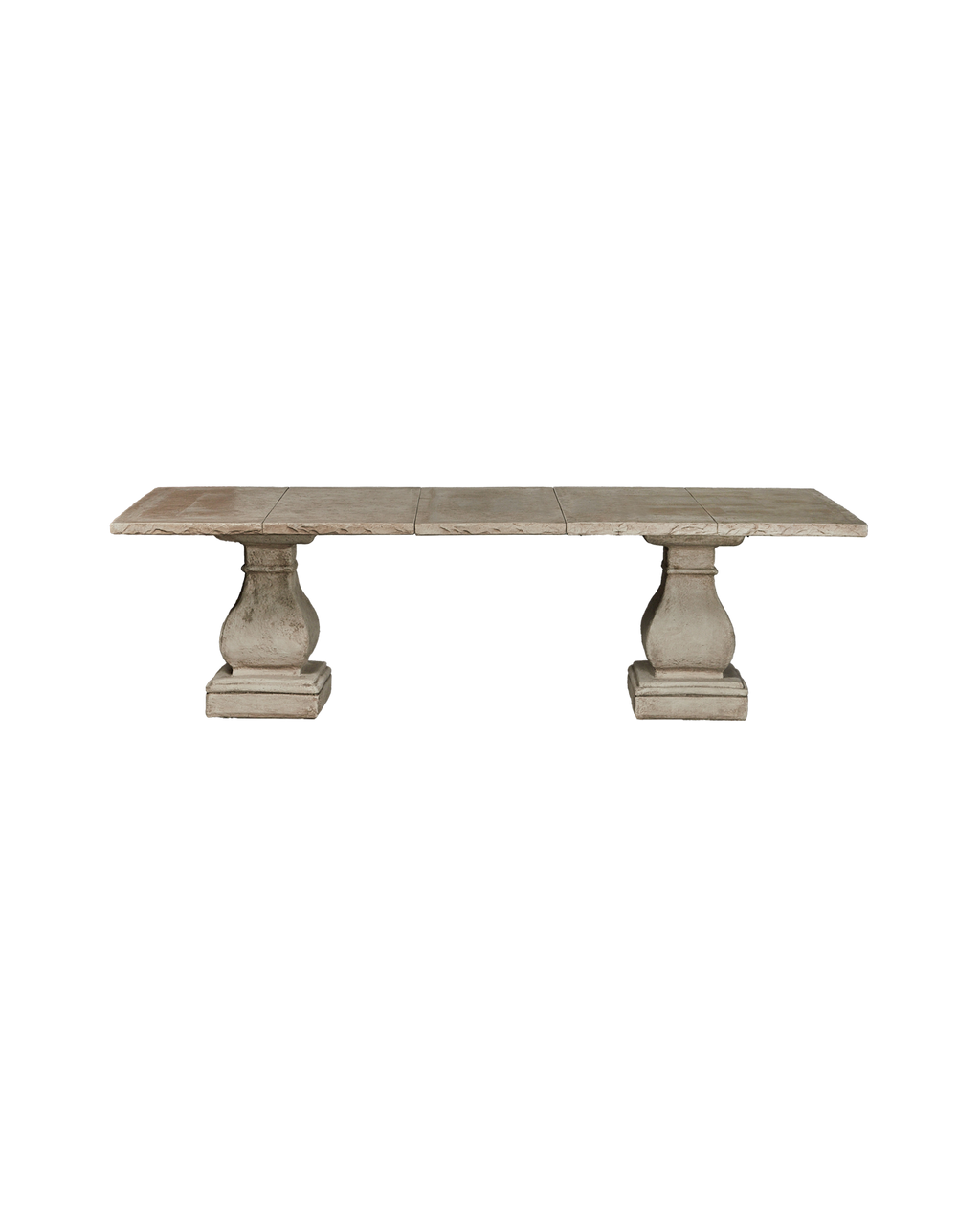 Olive Ateliers - Cast Rectangle Dining Table - Hewn Edge