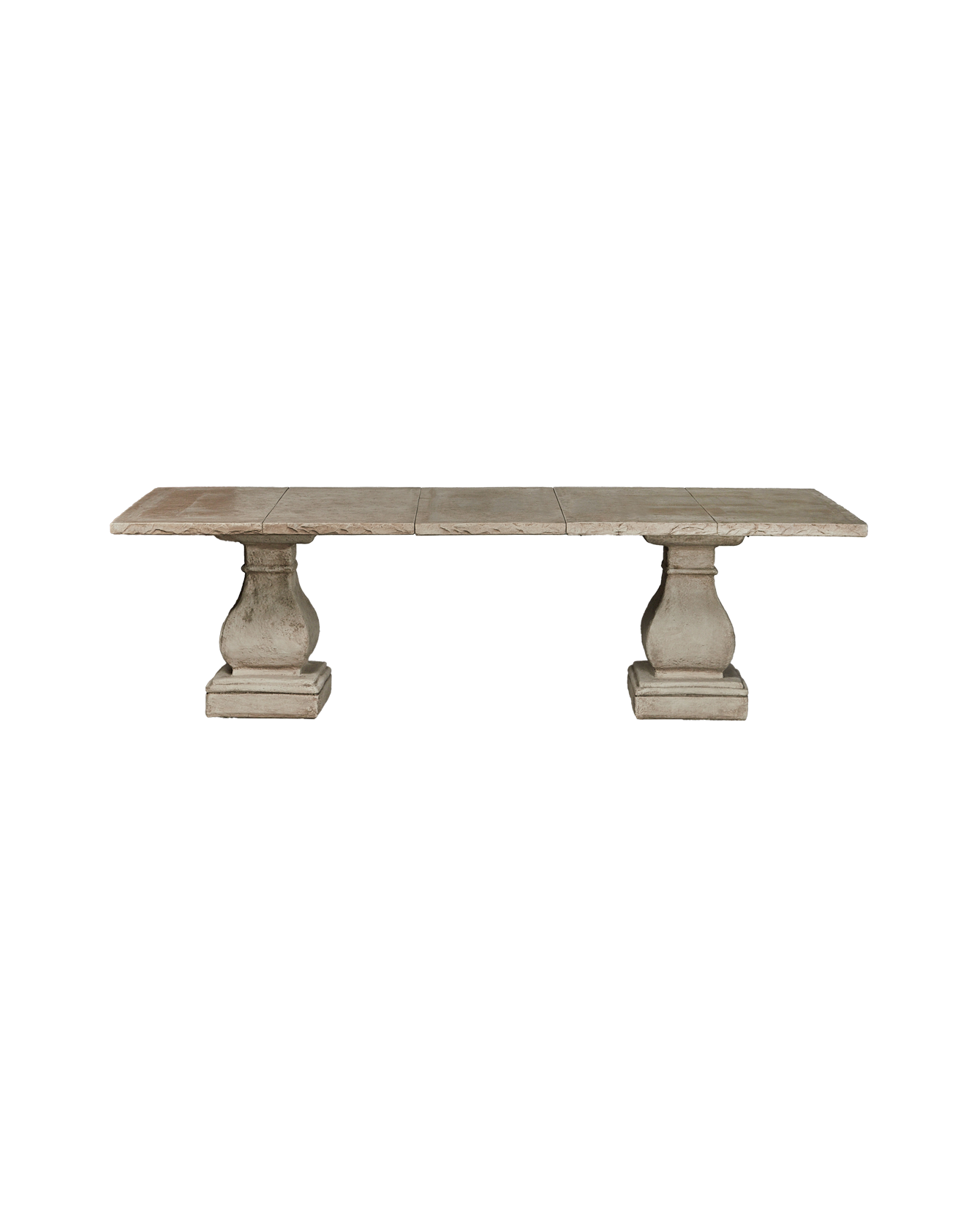Olive Ateliers - Cast Rectangle Dining Table - Hewn Edge
