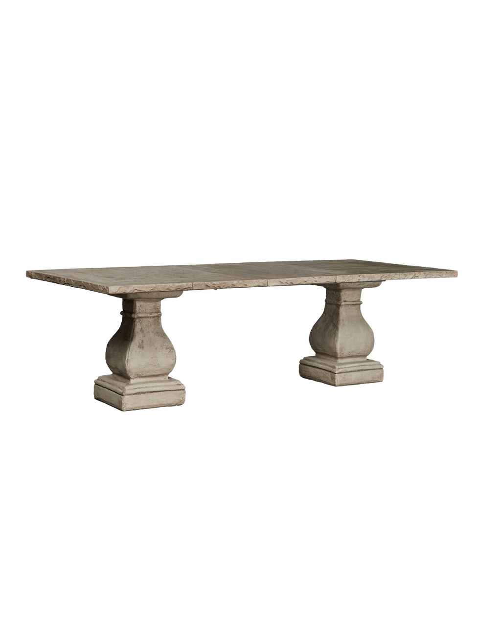 Olive Ateliers - Cast Rectangle Dining Table - Hewn Edge