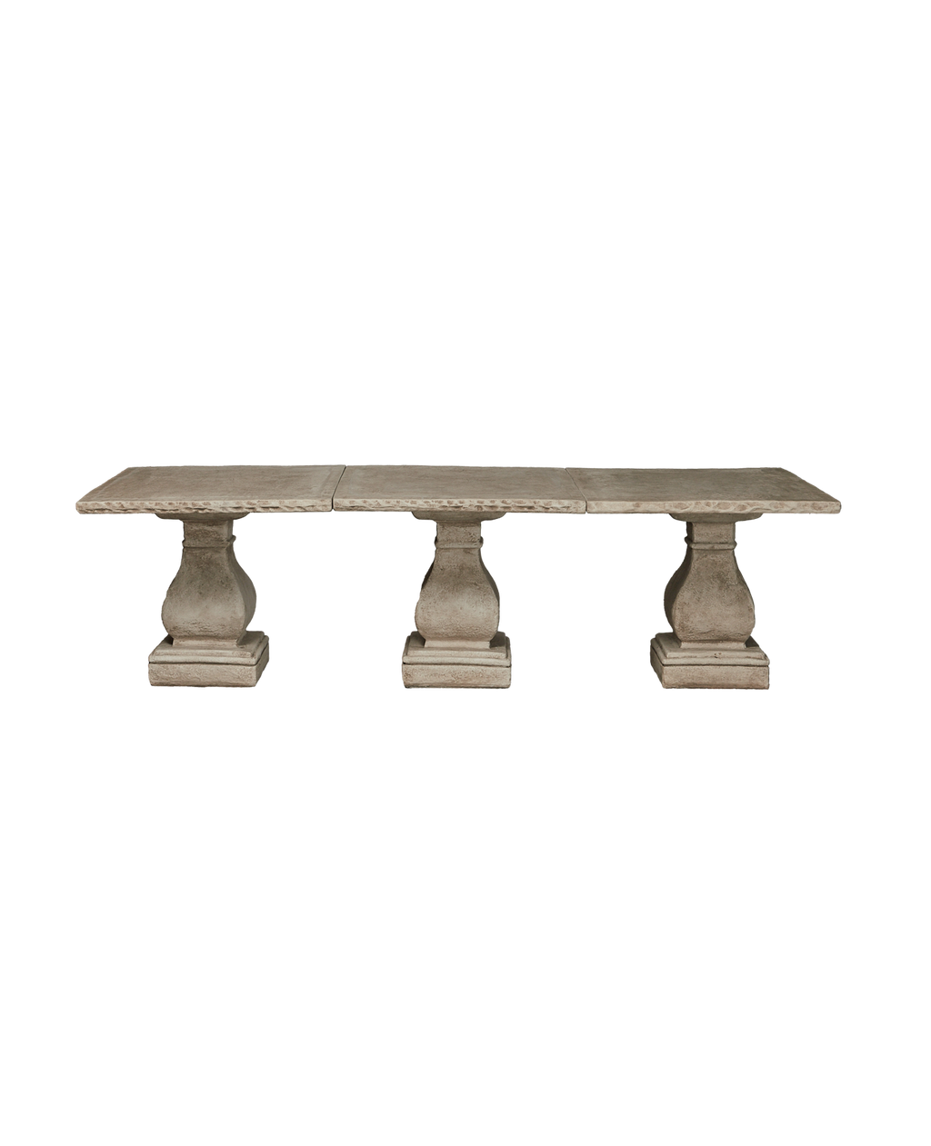 Olive Ateliers - Cast Rectangle Dining Table - Hewn Edge