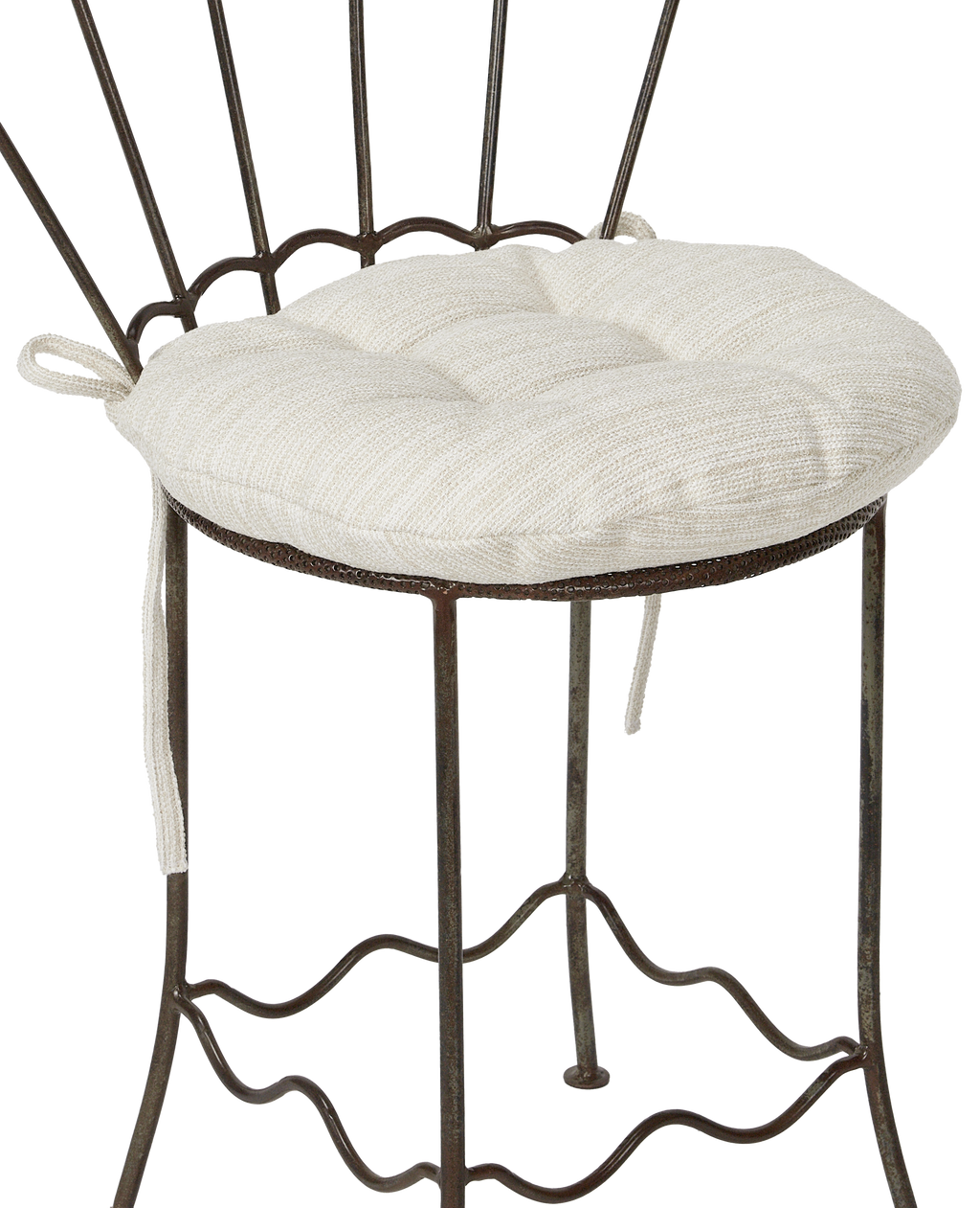 Olive Ateliers - Chateau Tufted Cushion - Creme
