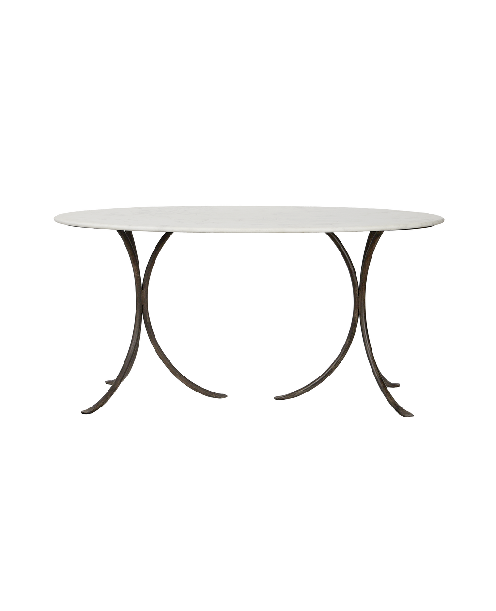 Olive Ateliers - L'Amour Marble Dining Table - Bone