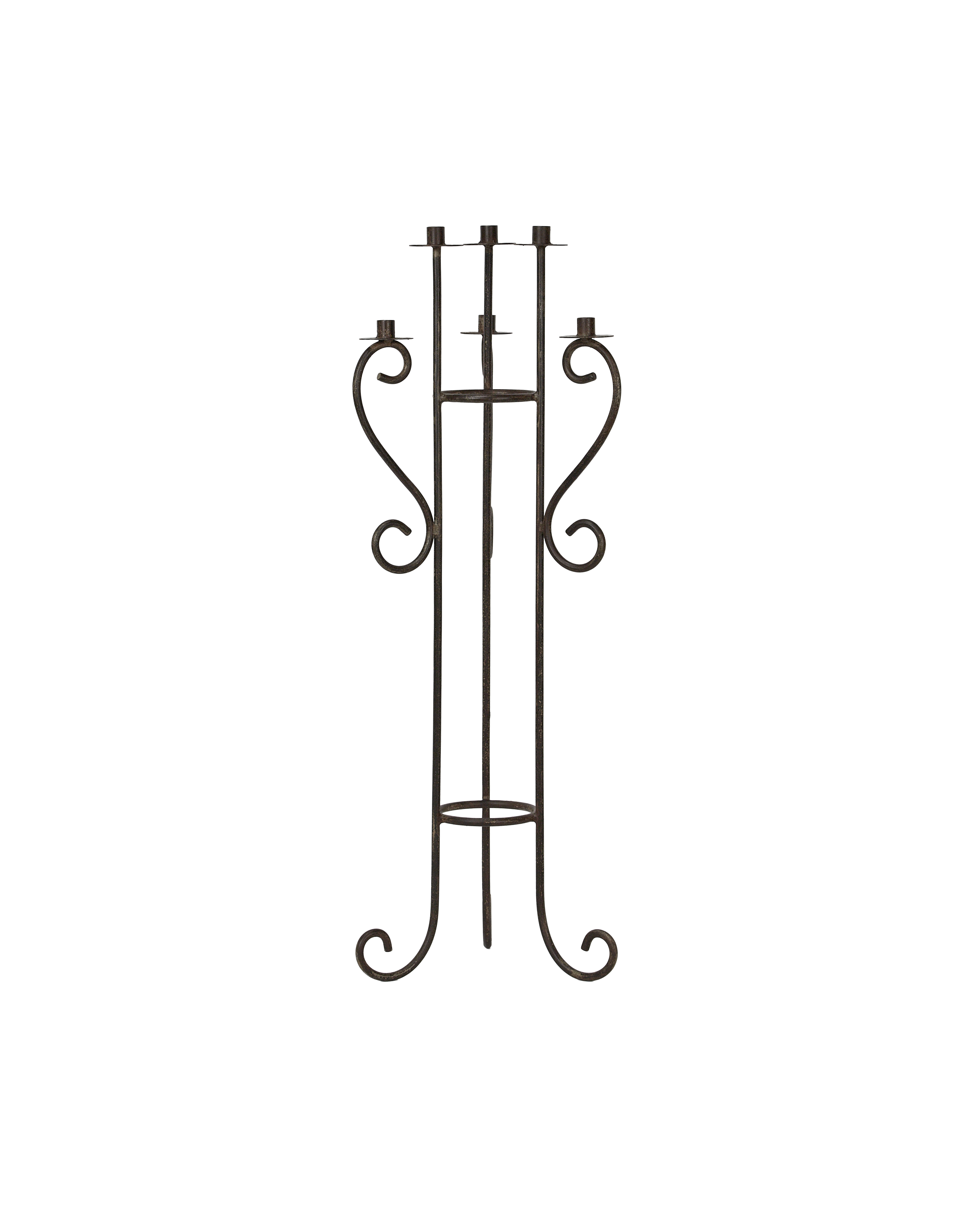 Olive Ateliers - Lumière Floor Taper Candelabra