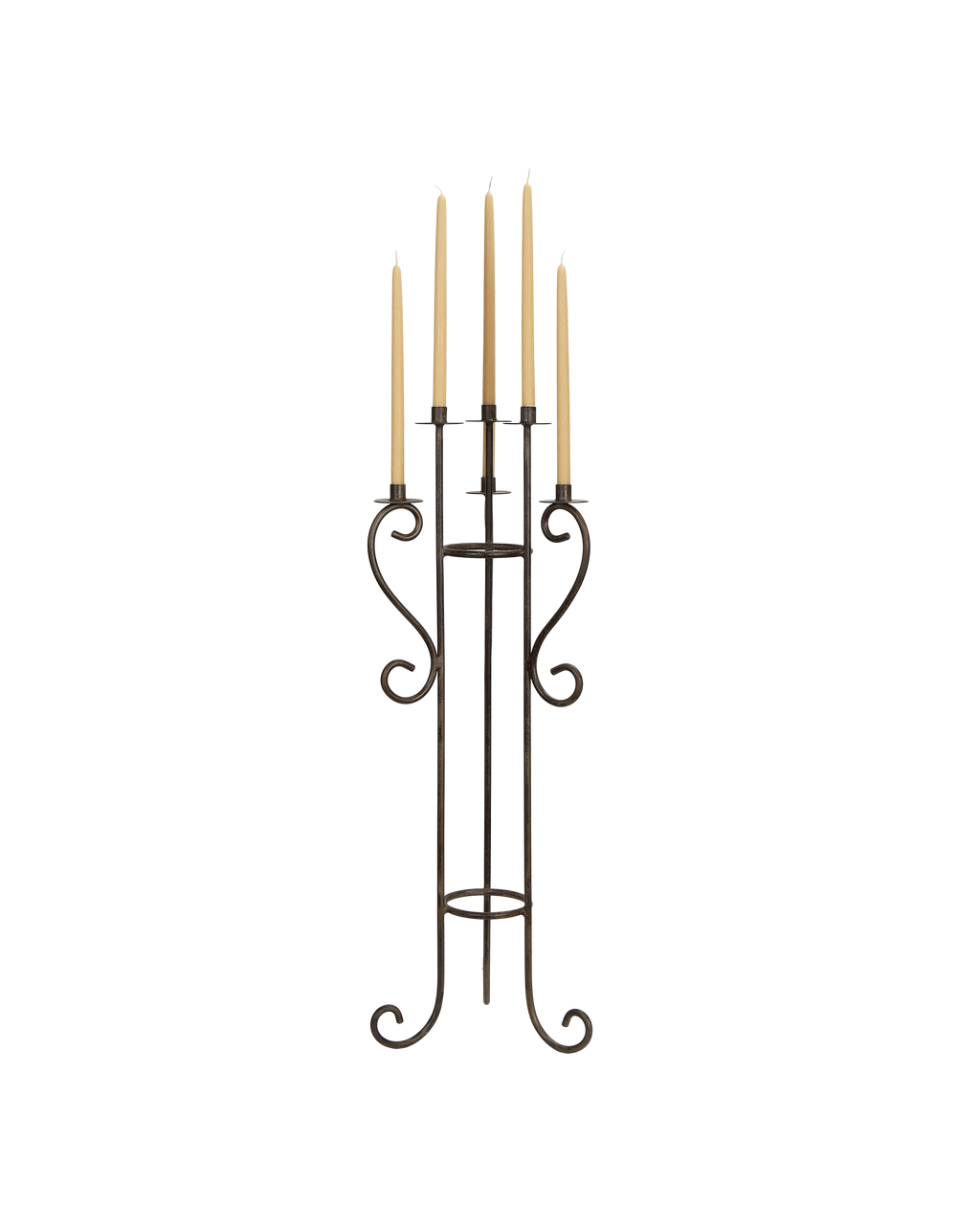 Olive Ateliers - Lumière Floor Taper Candelabra