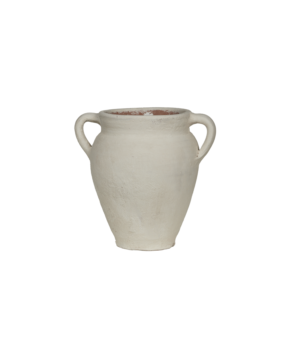 Olive Ateliers - Two Handle Pot - Limewash