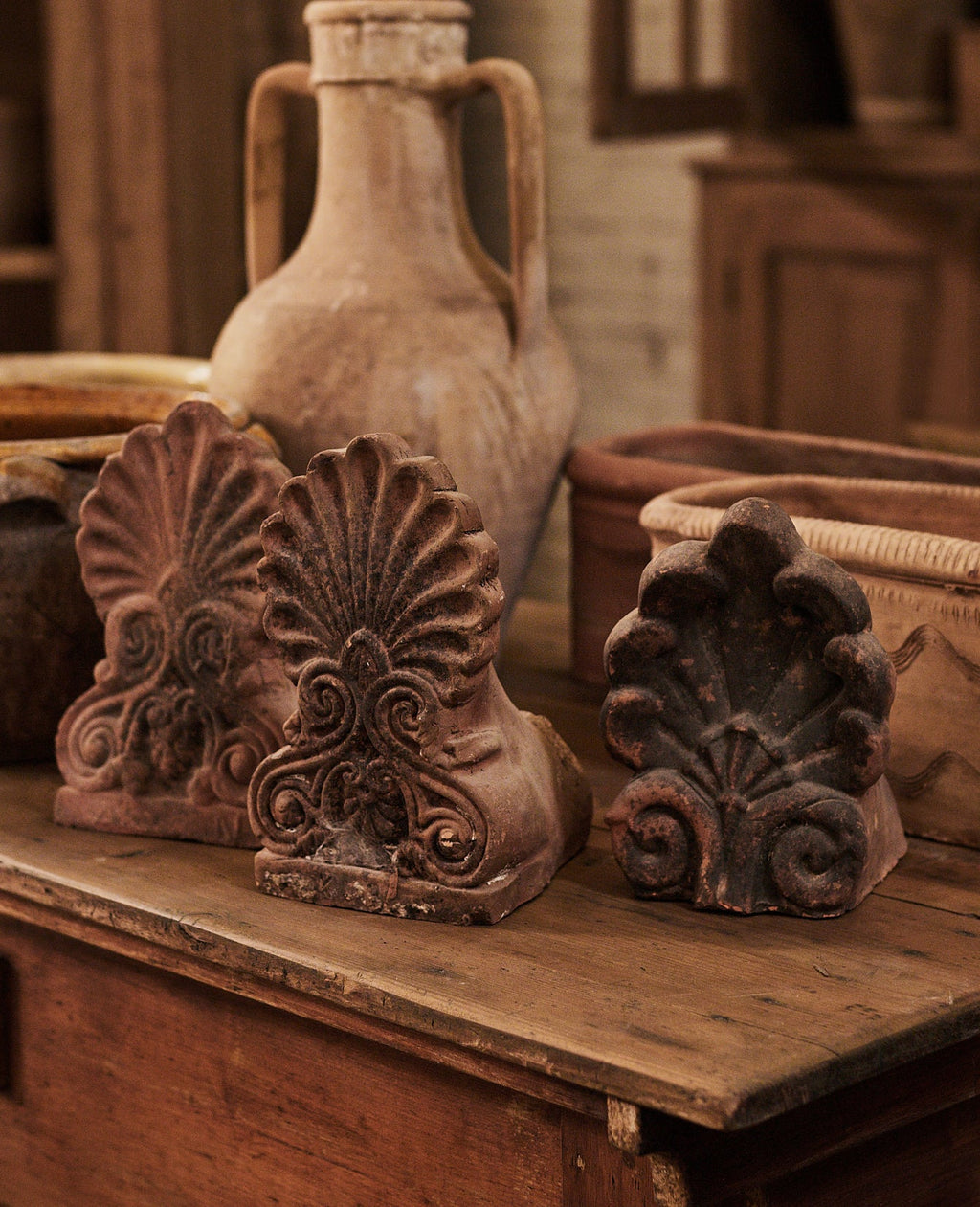 Olive Ateliers - Hermes Antefix Roof Crown