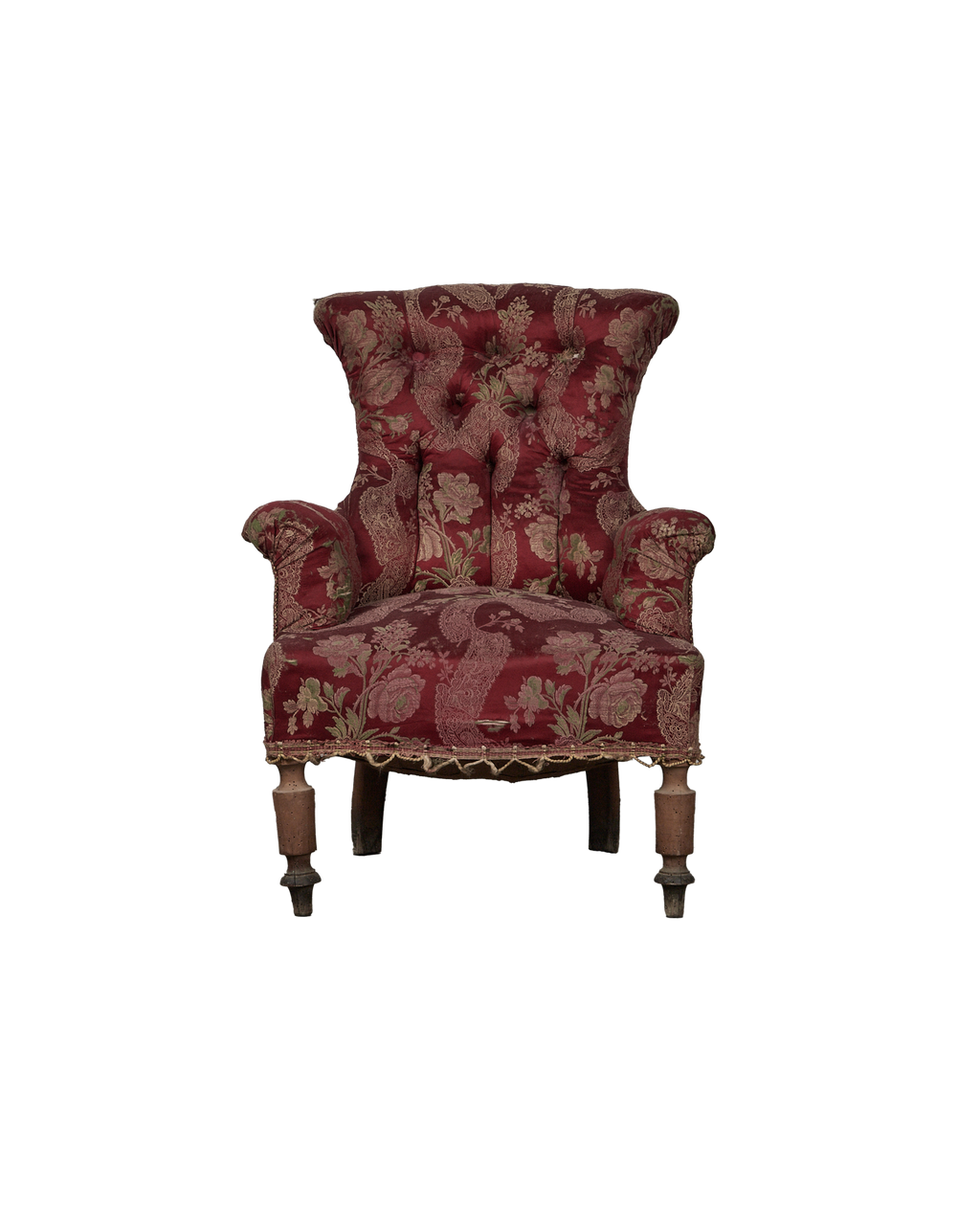 Olive Ateliers - Floral Armchair - As Is
