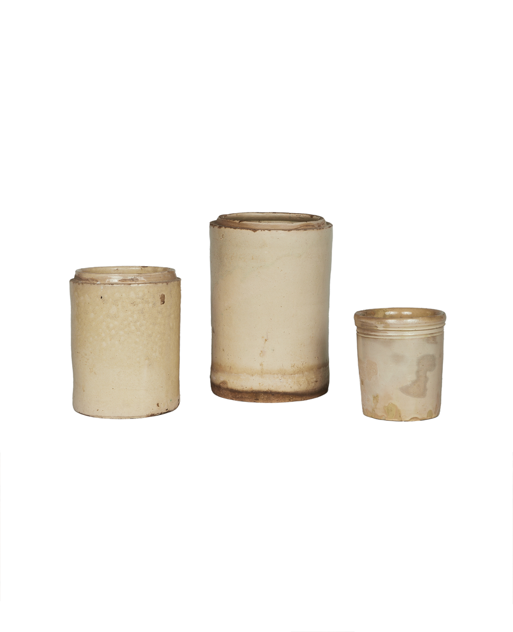 Olive Ateliers - Puglia Jar - Avorio Glaze