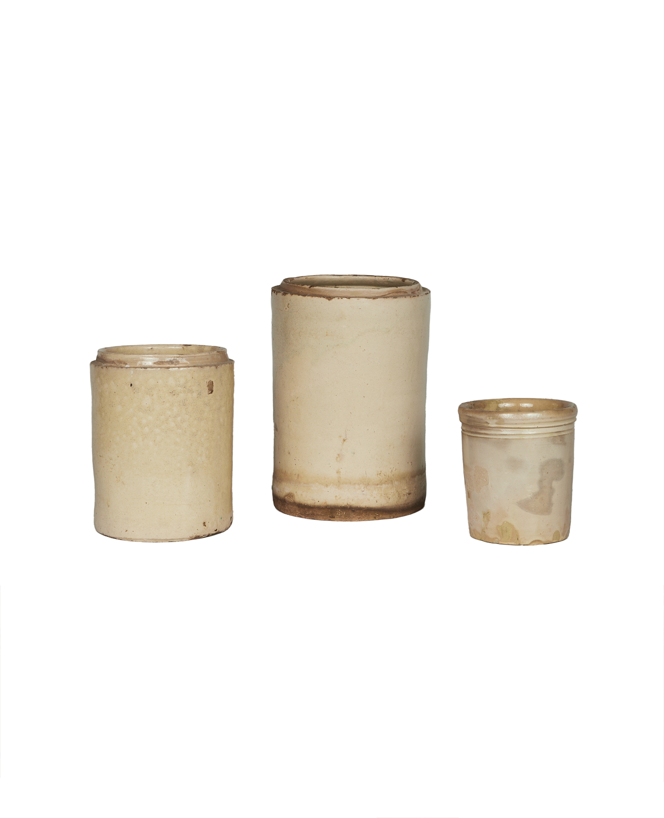 Olive Ateliers - Puglia Jar - Avorio Glaze