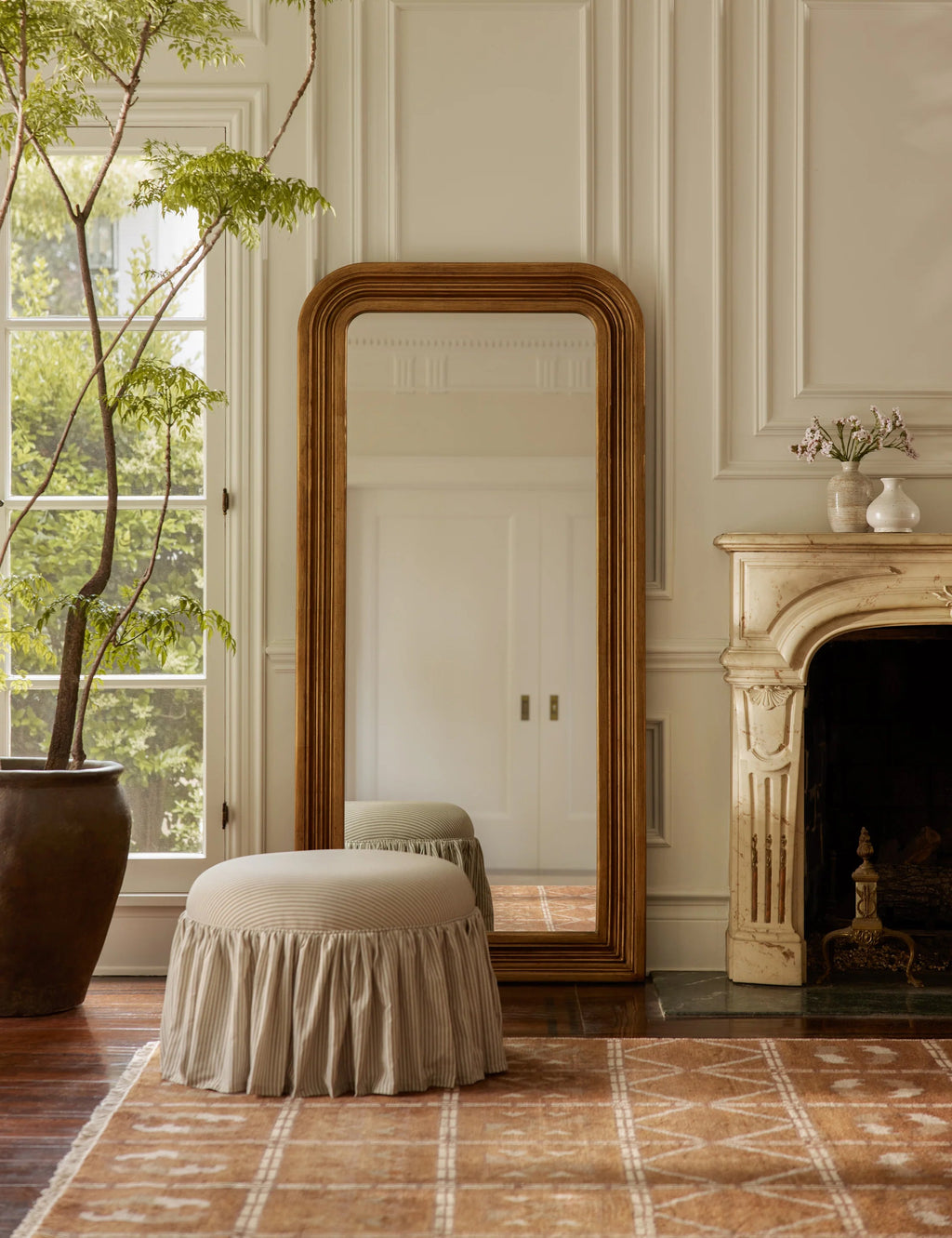 Lulu and Georgia - Leary Ottoman