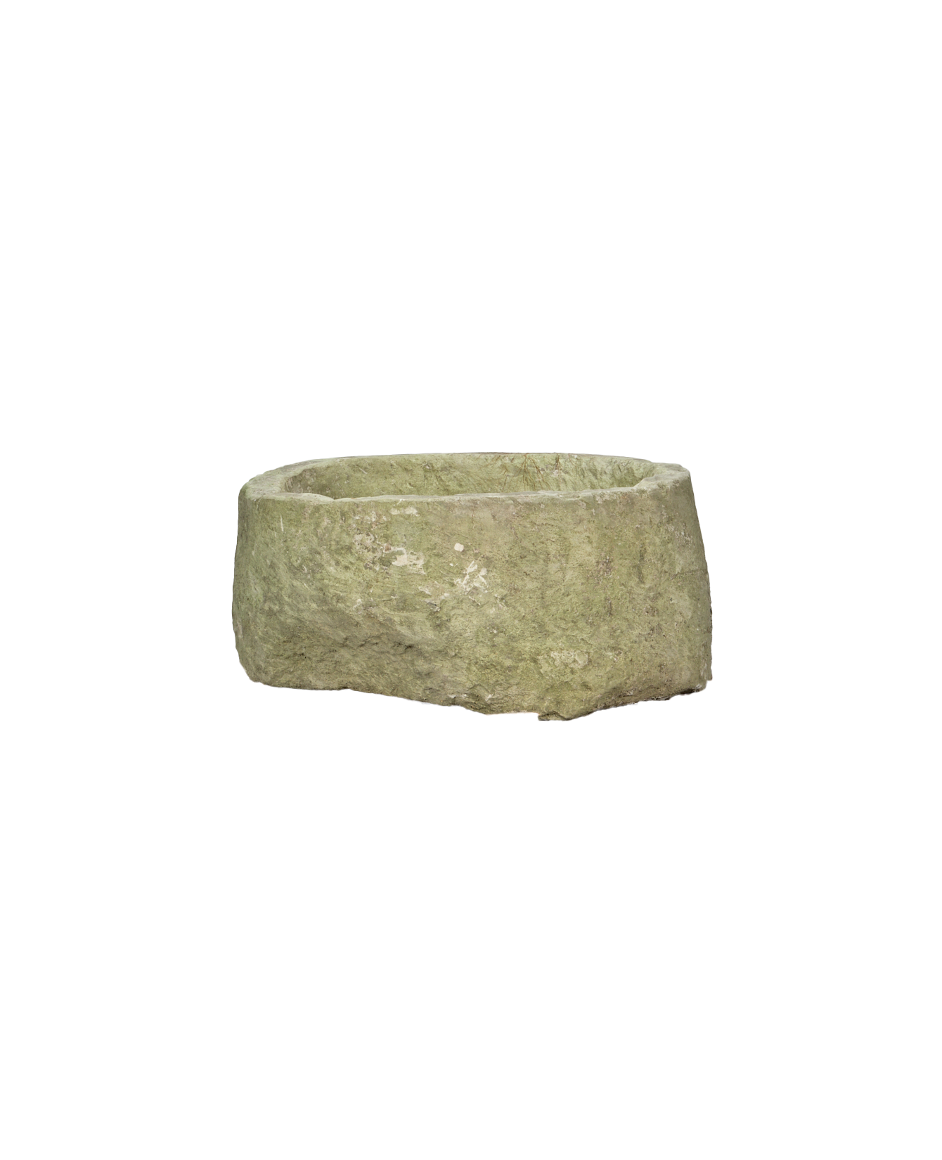 Olive Ateliers - Limestone Trough - Round