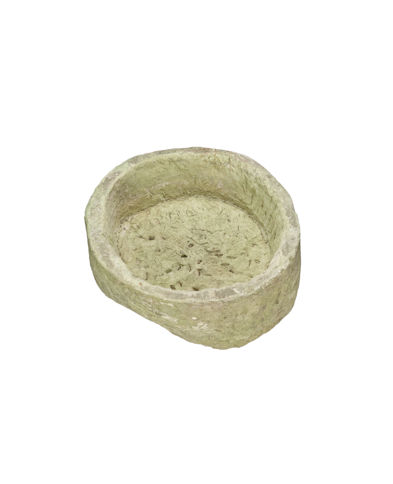 Olive Ateliers - Limestone Trough - Round