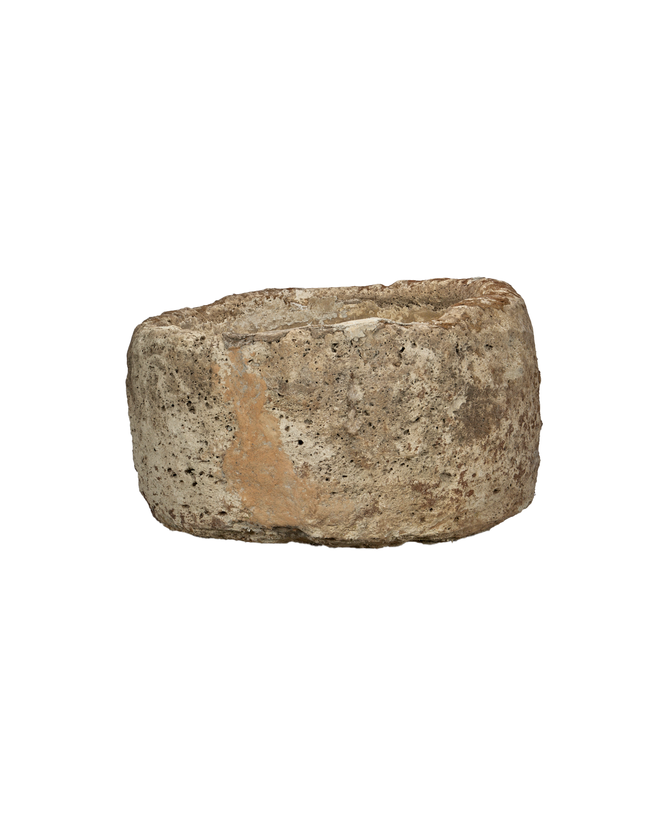 Olive Ateliers - Limestone Trough - Round