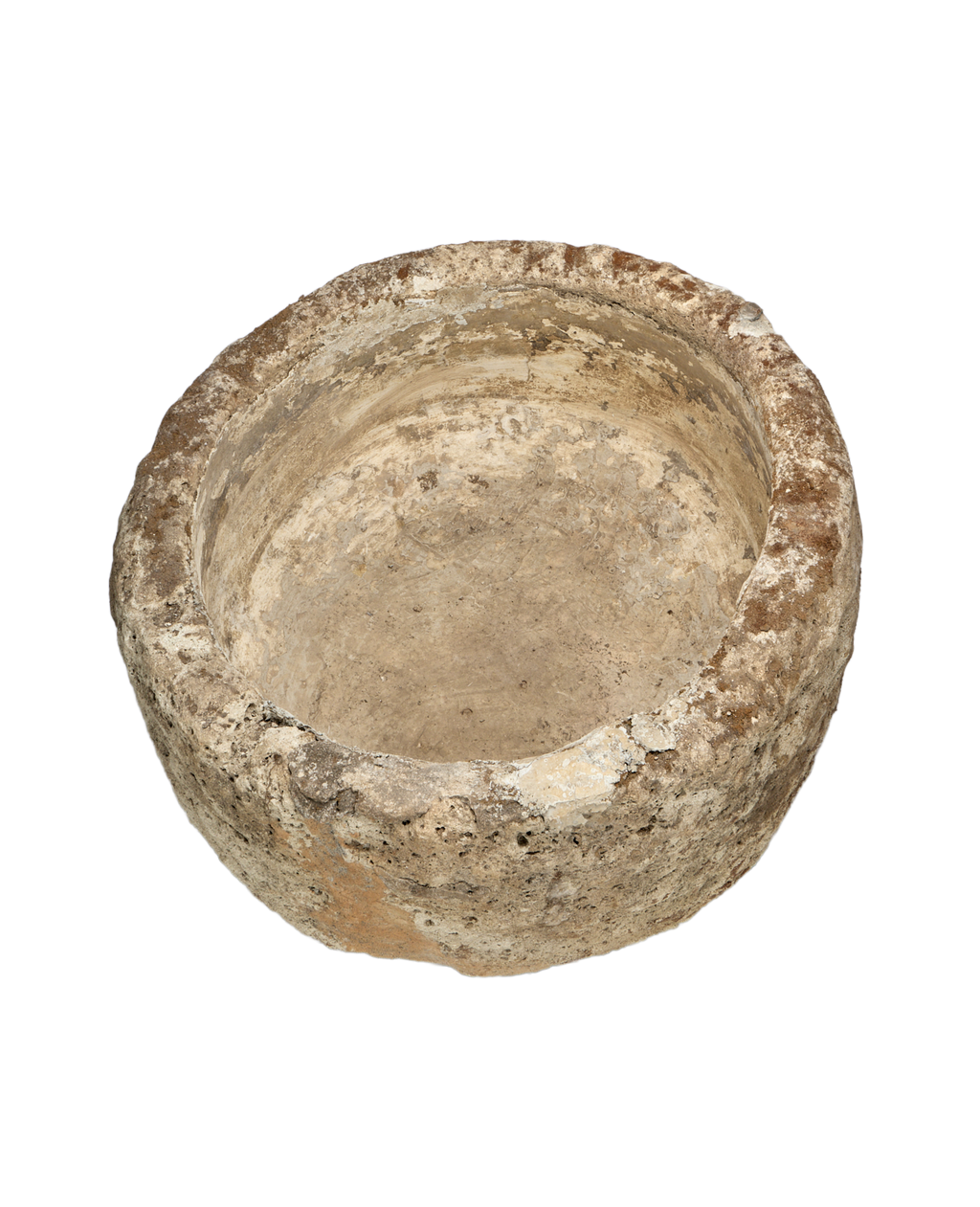 Olive Ateliers - Limestone Trough - Round