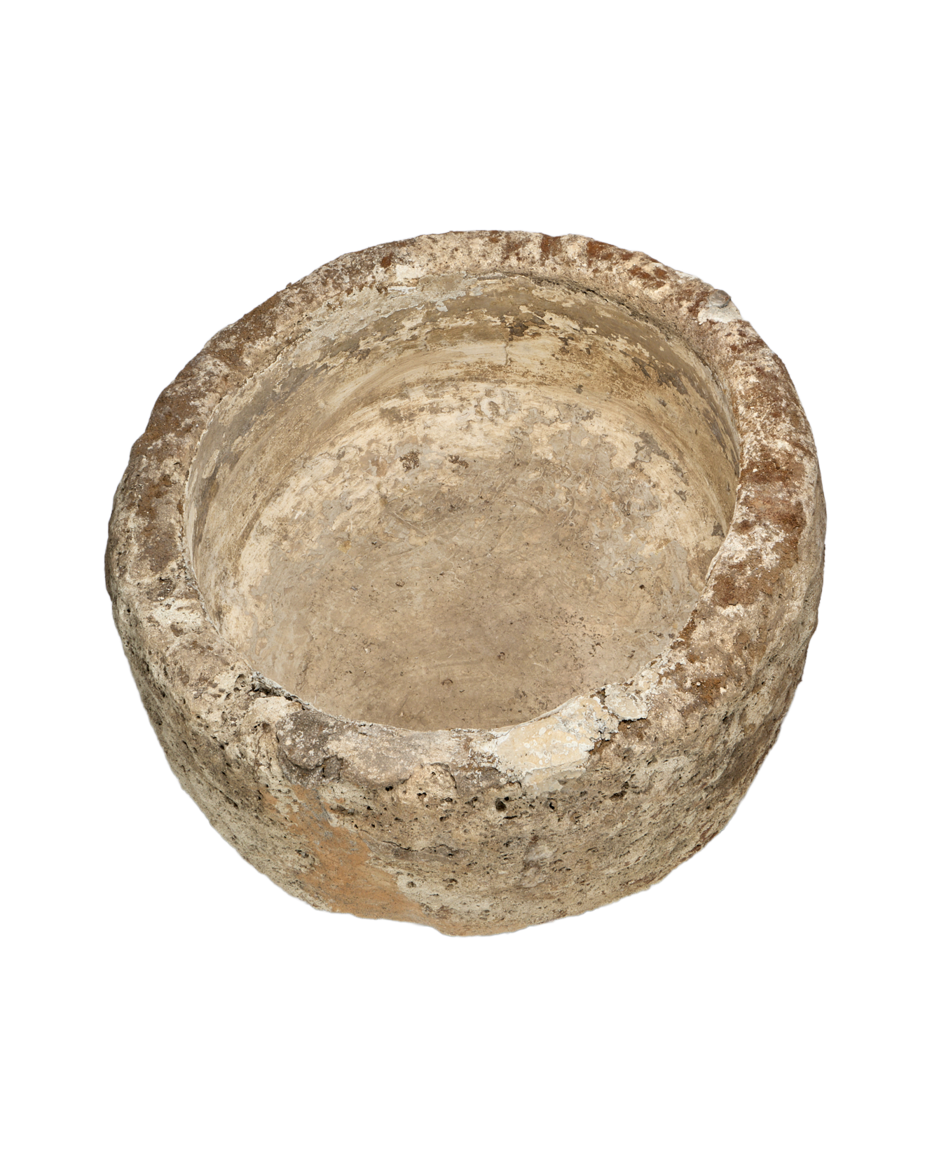 Olive Ateliers - Limestone Trough - Round