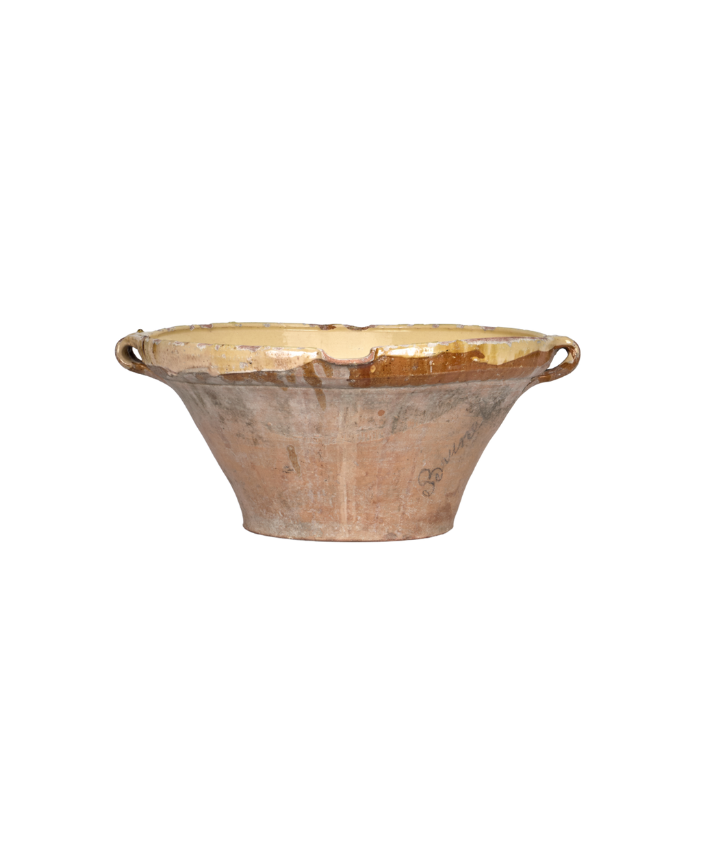 Olive Ateliers - Serving Bowl - Yellow Ochre Glaze