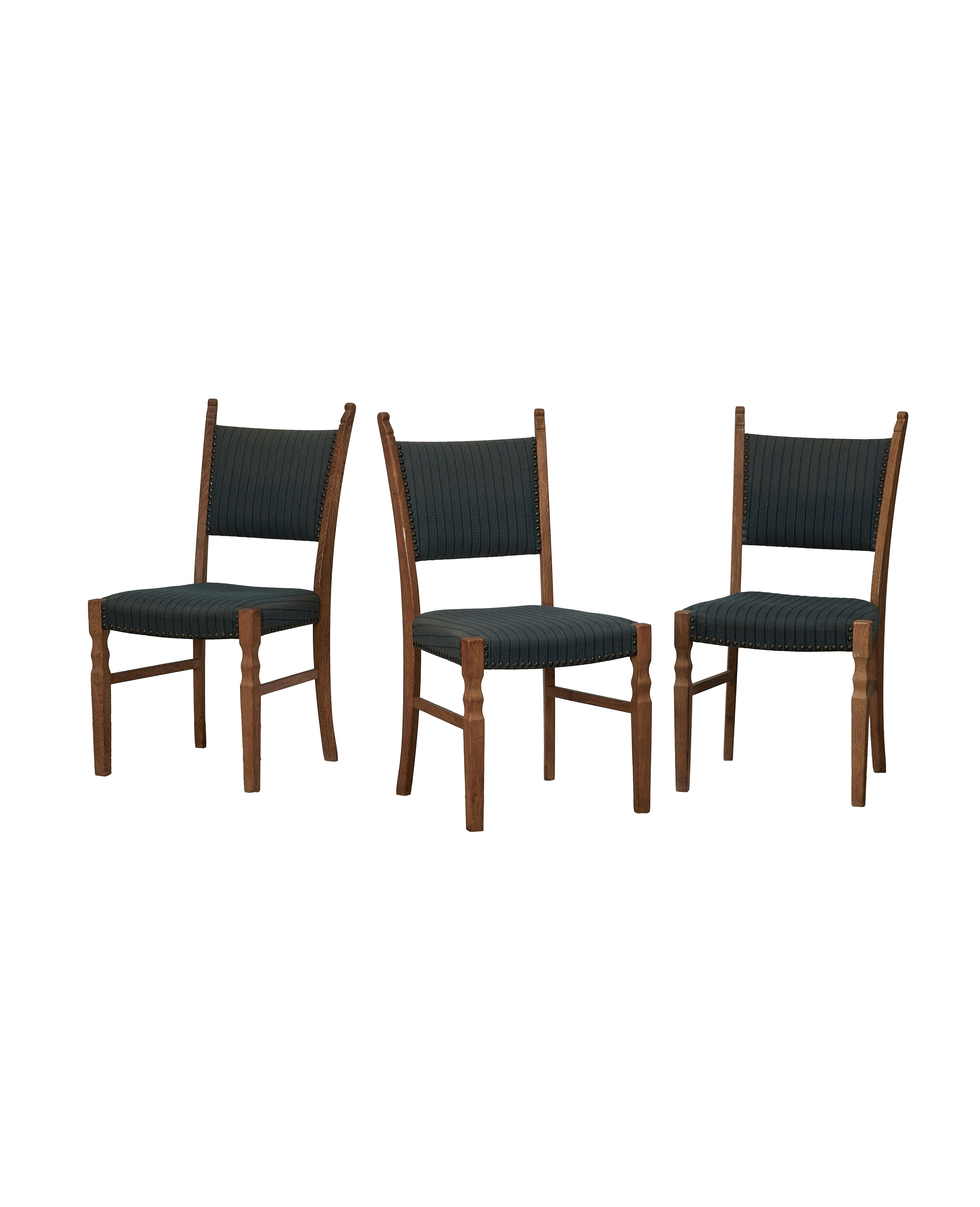 Olive Ateliers - Henning Style Chair - Bastide Blue Stripe
