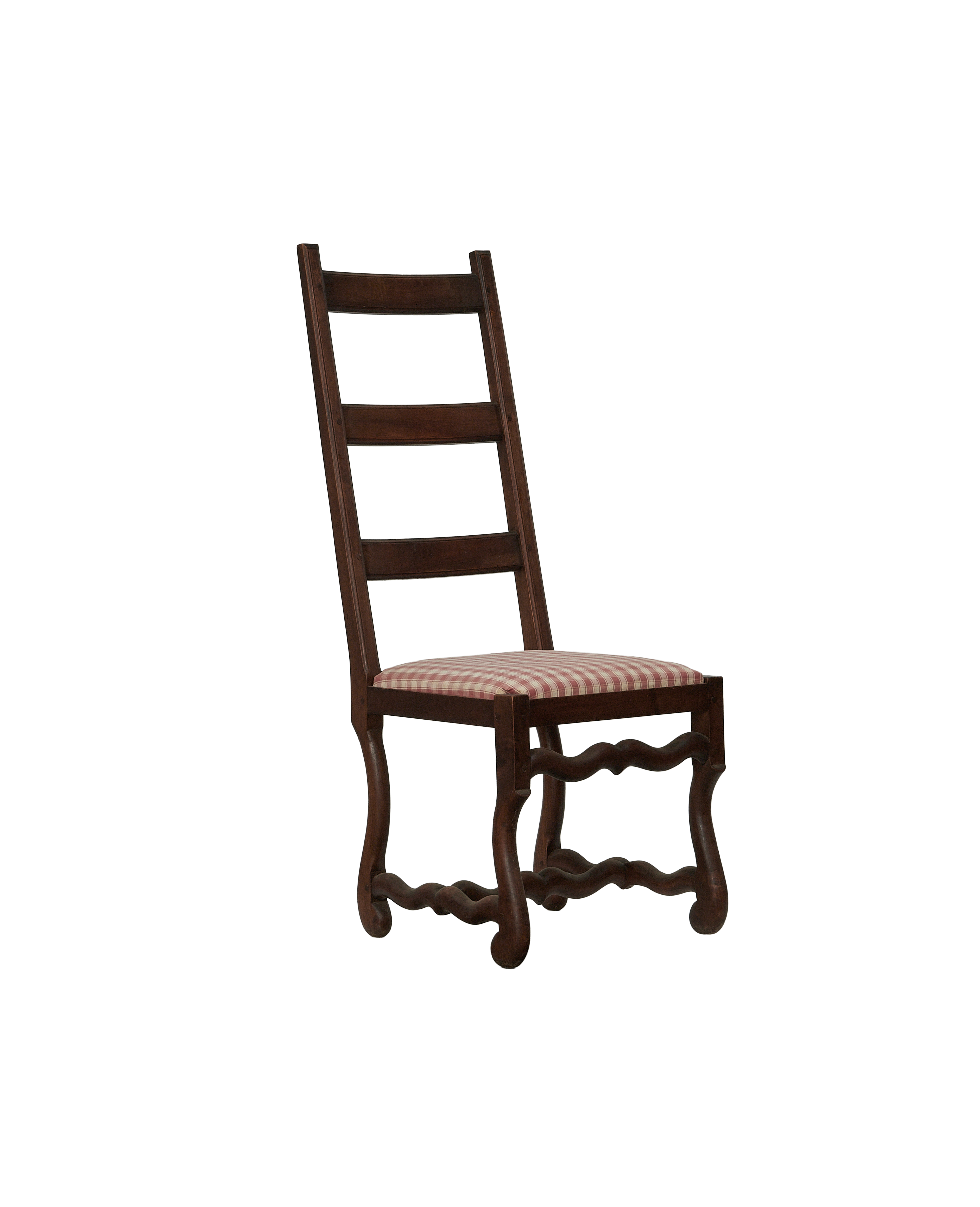 Olive Ateliers - Mutton Foot Chairs - Red Check