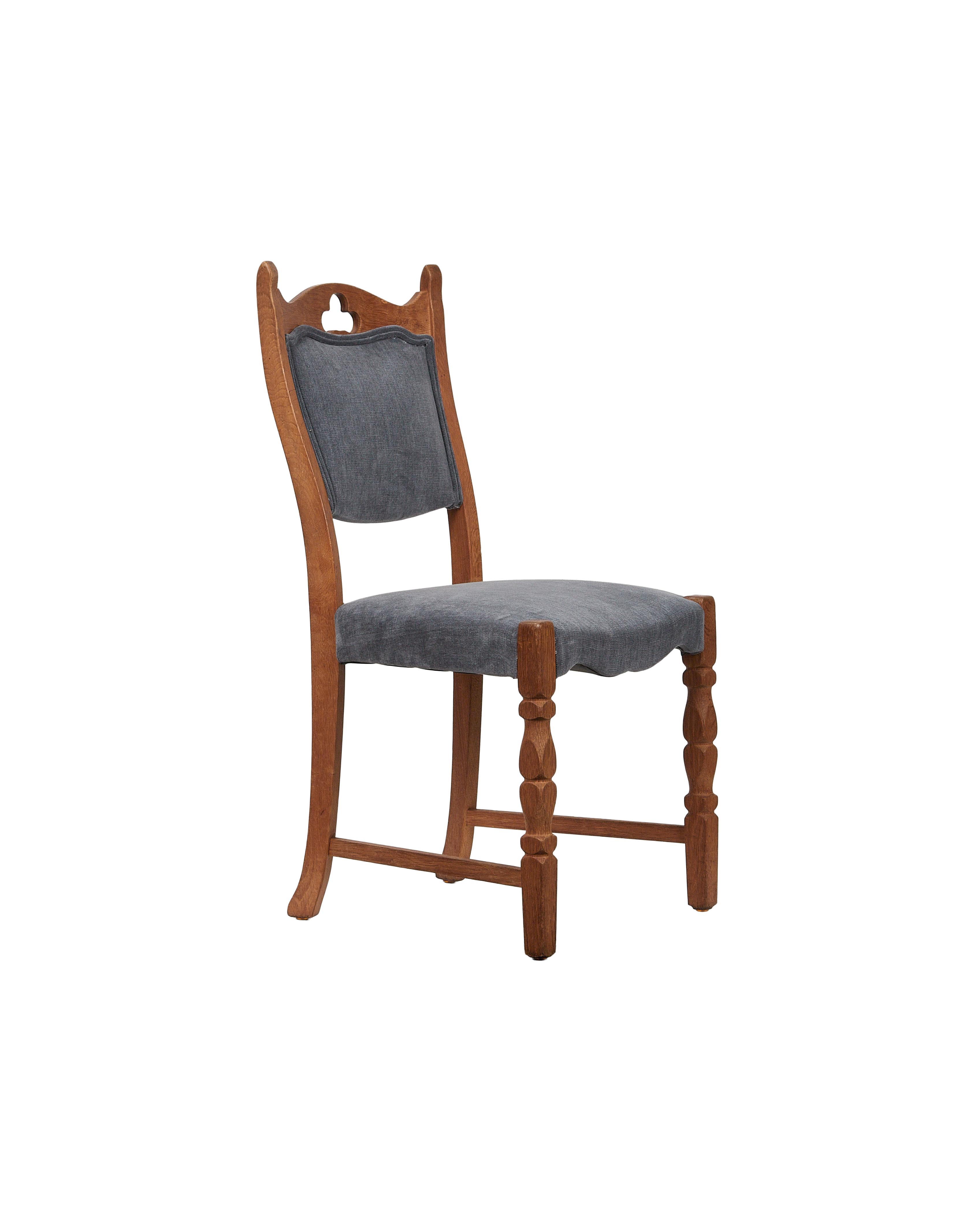 Olive Ateliers - Henning Style Chair - Cut Clover Dusty Blue