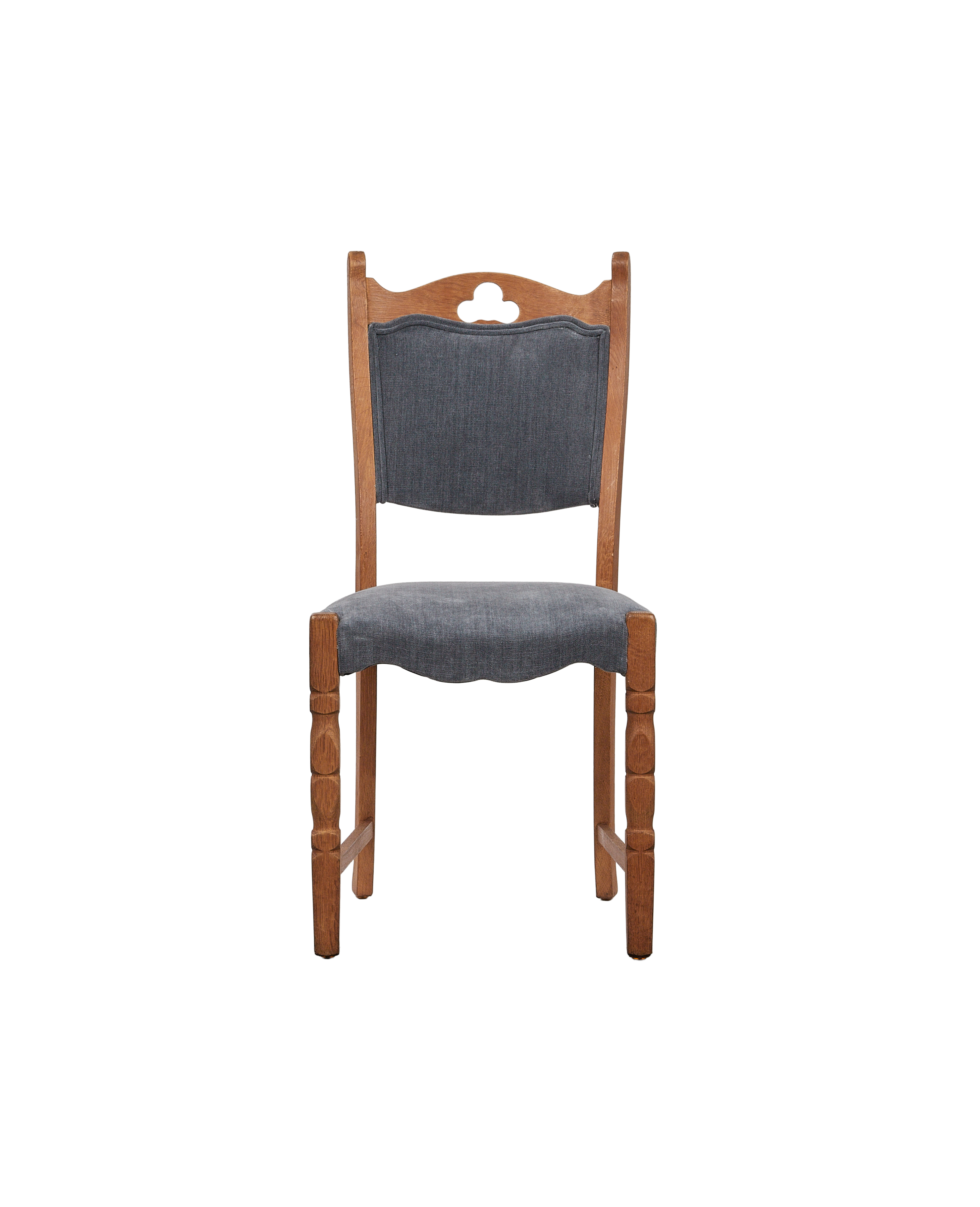 Olive Ateliers - Henning Style Chair - Cut Clover Dusty Blue