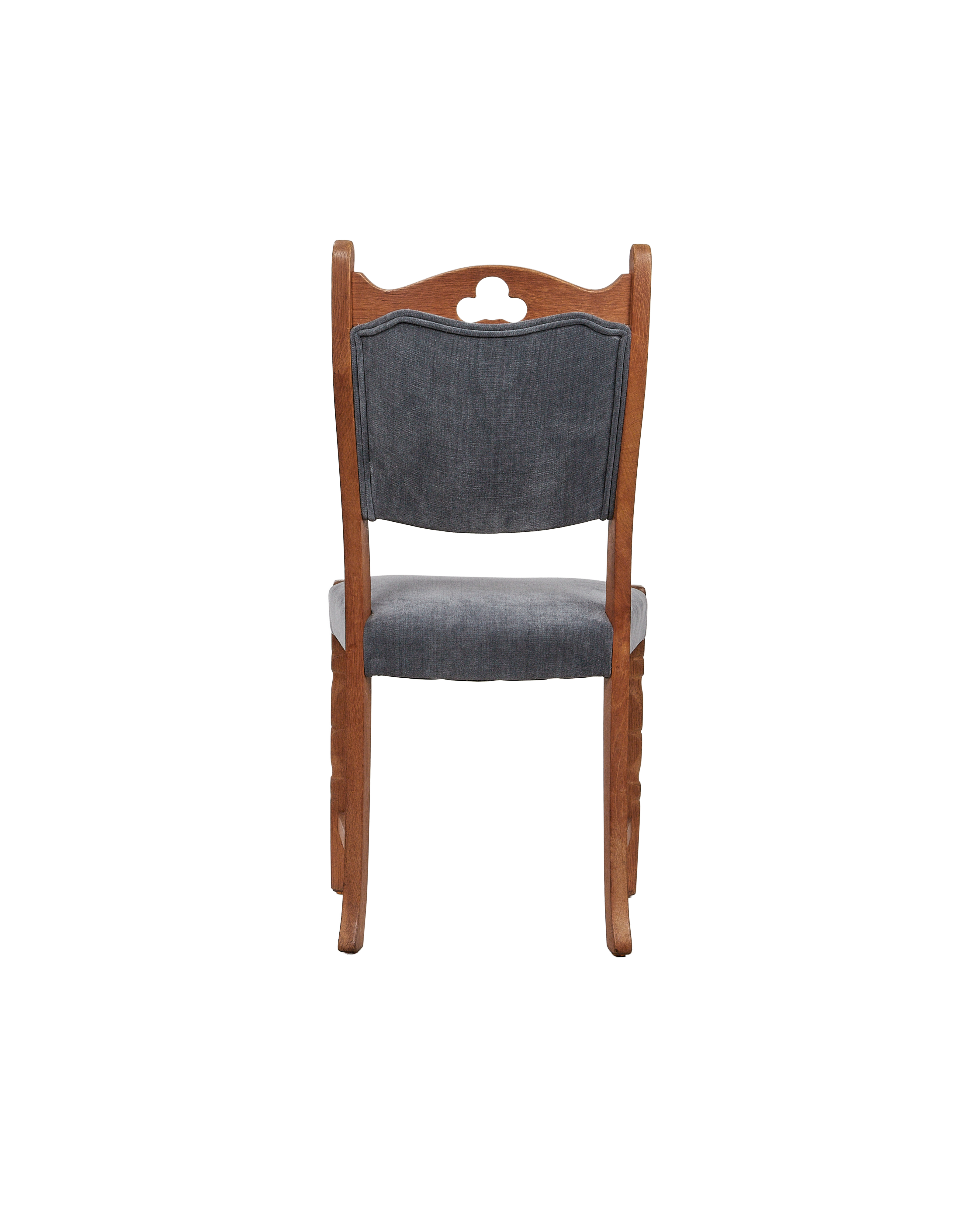 Olive Ateliers - Henning Style Chair - Cut Clover Dusty Blue