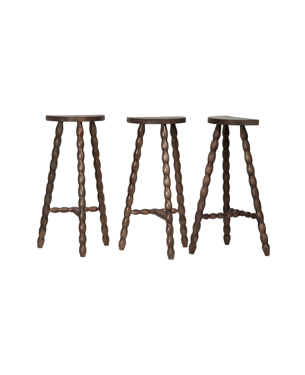 Olive Ateliers - Milking Stool Haute - Merlot
