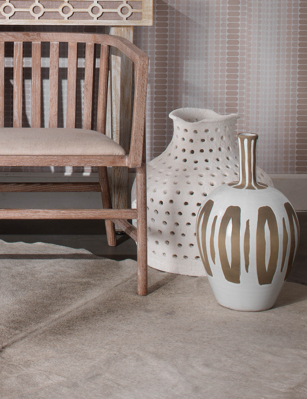 Lulu and Georgia - Olympic Decorative Vase