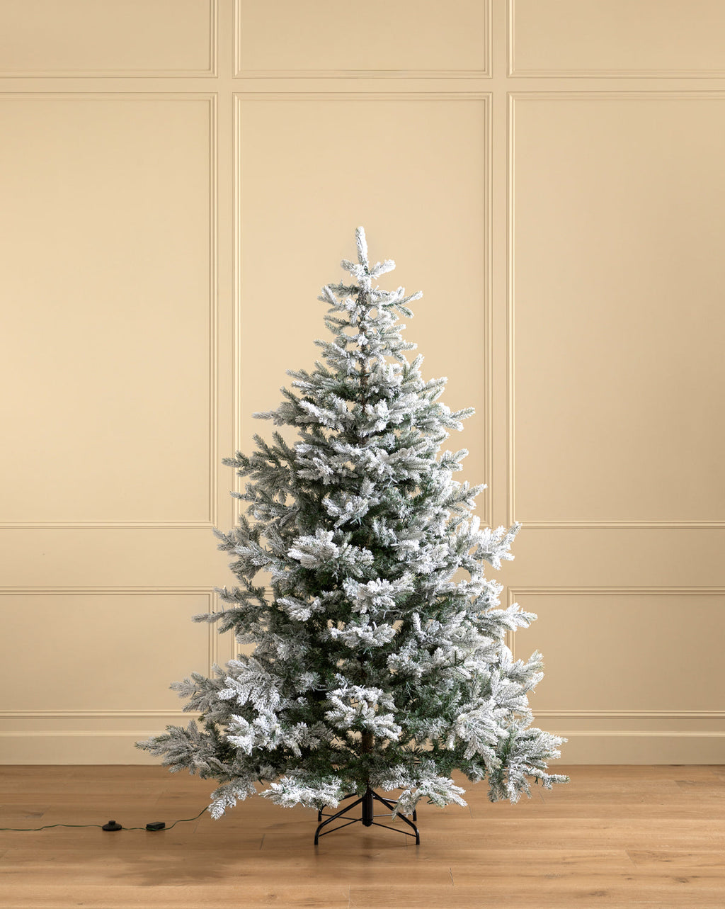 McGee & Co - 7' Snowy Grandis Fir Pre - Lit Faux Tree
