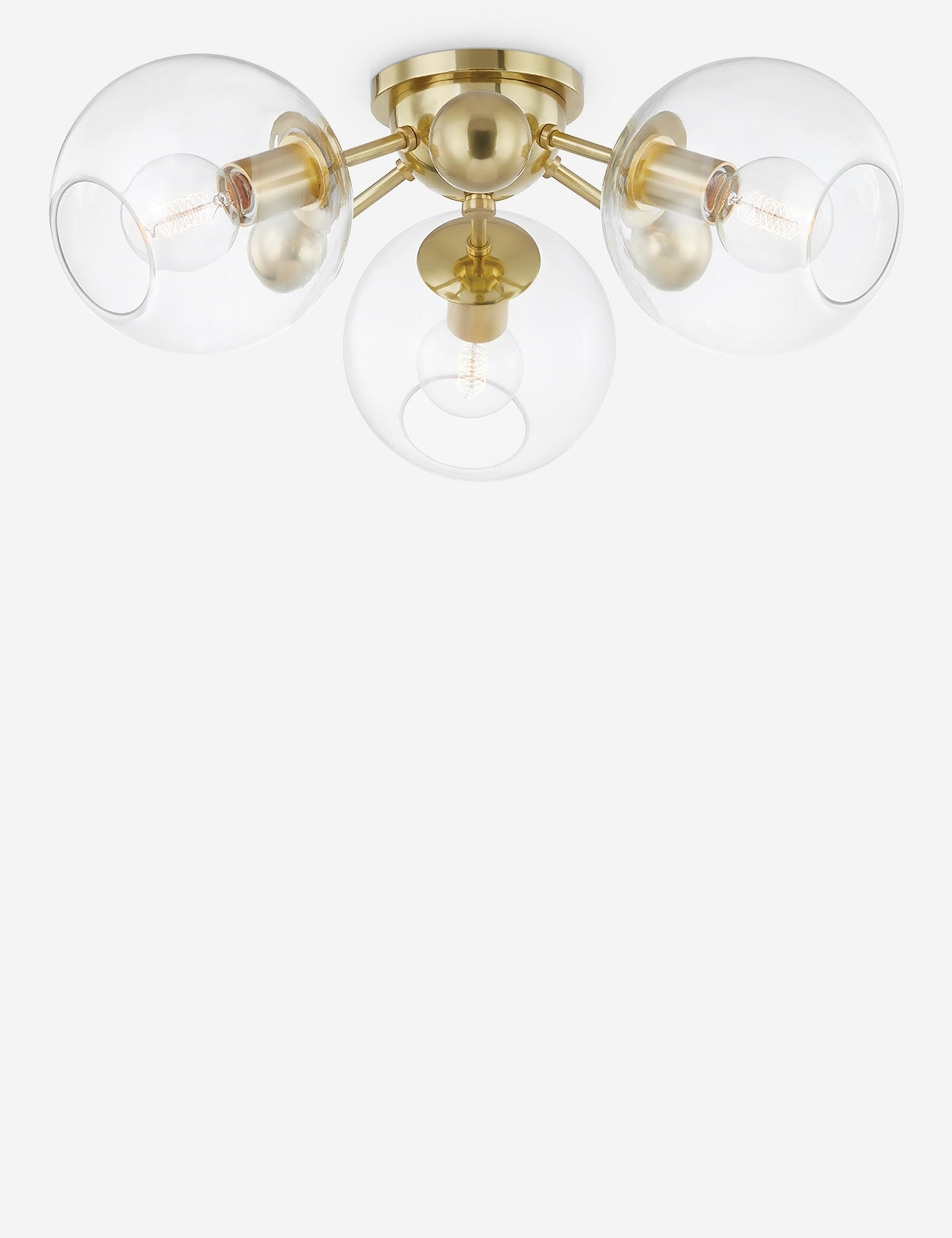 Lulu and Georgia - Crystal Semi - Flush Mount Light