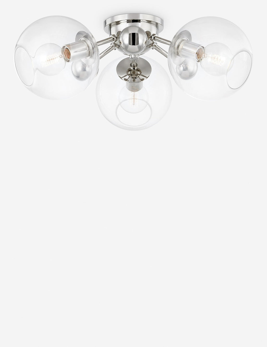 Lulu and Georgia - Crystal Semi - Flush Mount Light