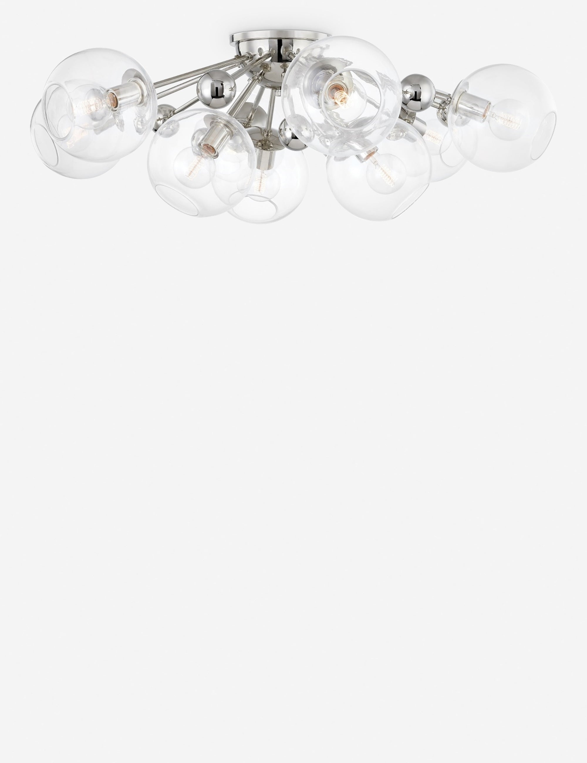 Lulu and Georgia - Crystal Semi - Flush Mount Light