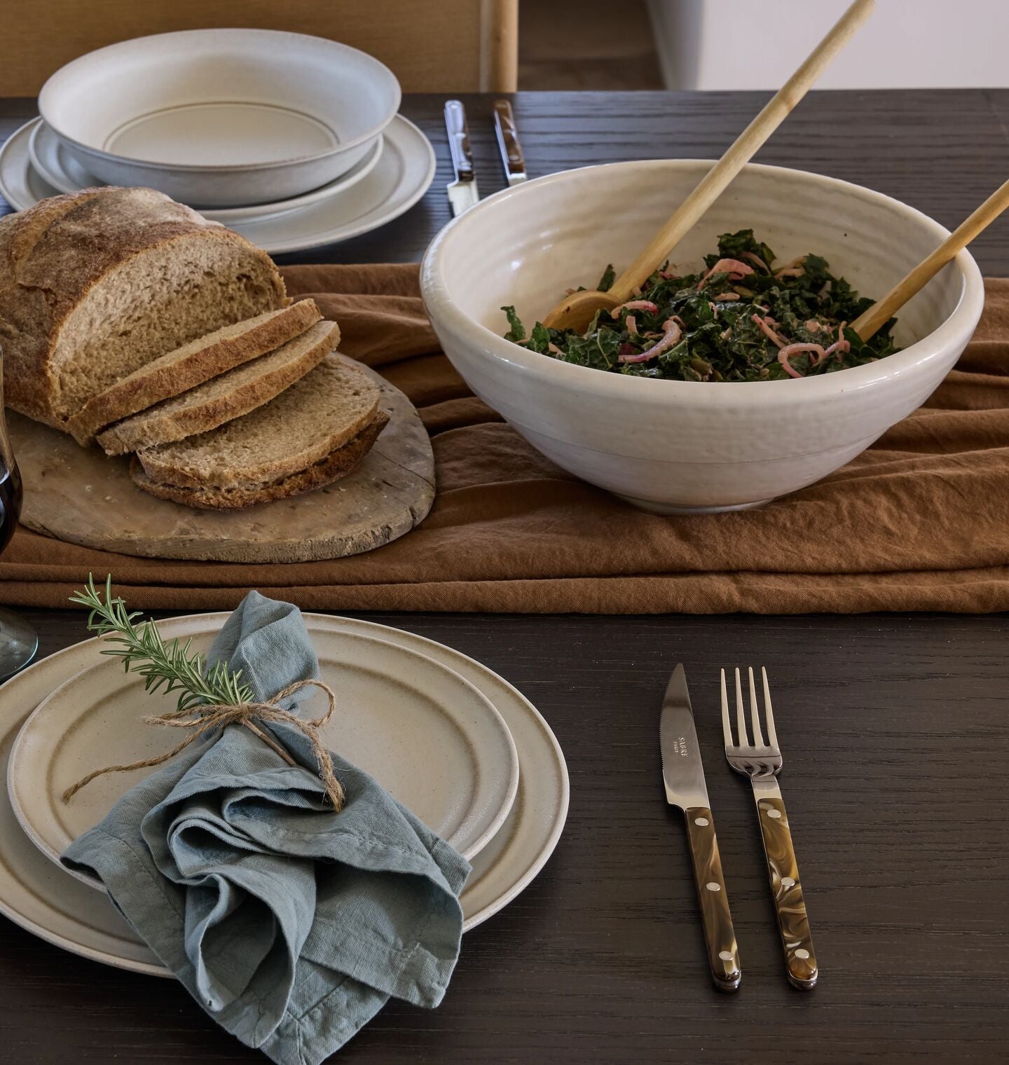 Amber Interiors - Farmhouse Serving Bowl