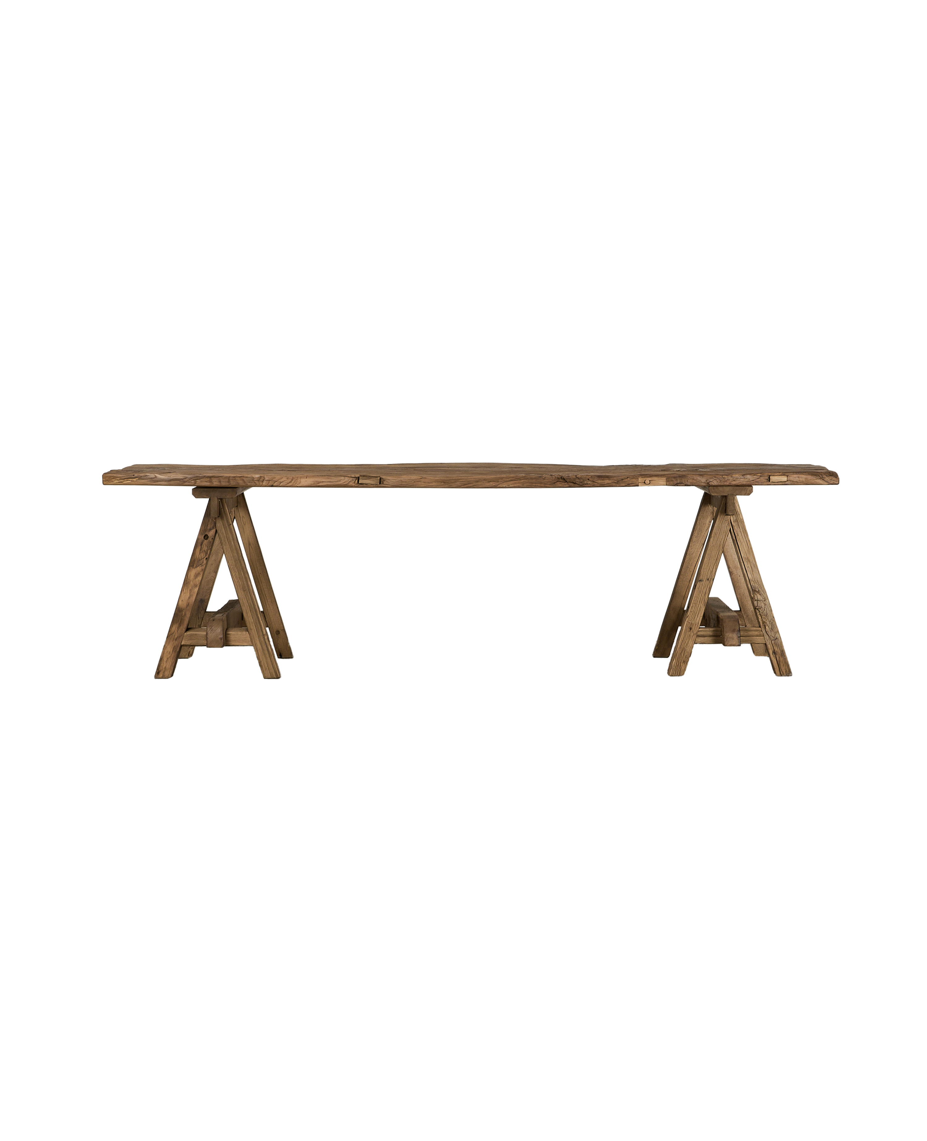 Olive Ateliers - Chestnut Dining Table - Trestle