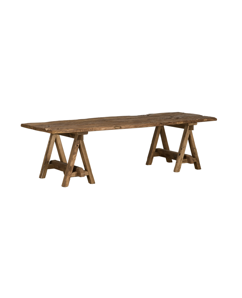 Olive Ateliers - Chestnut Dining Table - Trestle