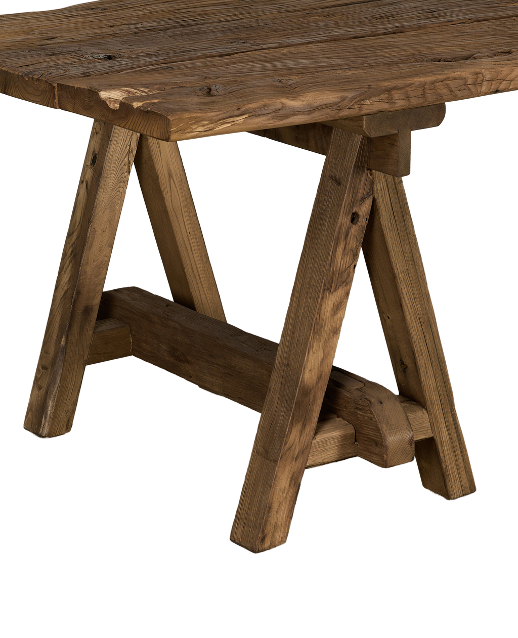 Olive Ateliers - Chestnut Dining Table - Trestle