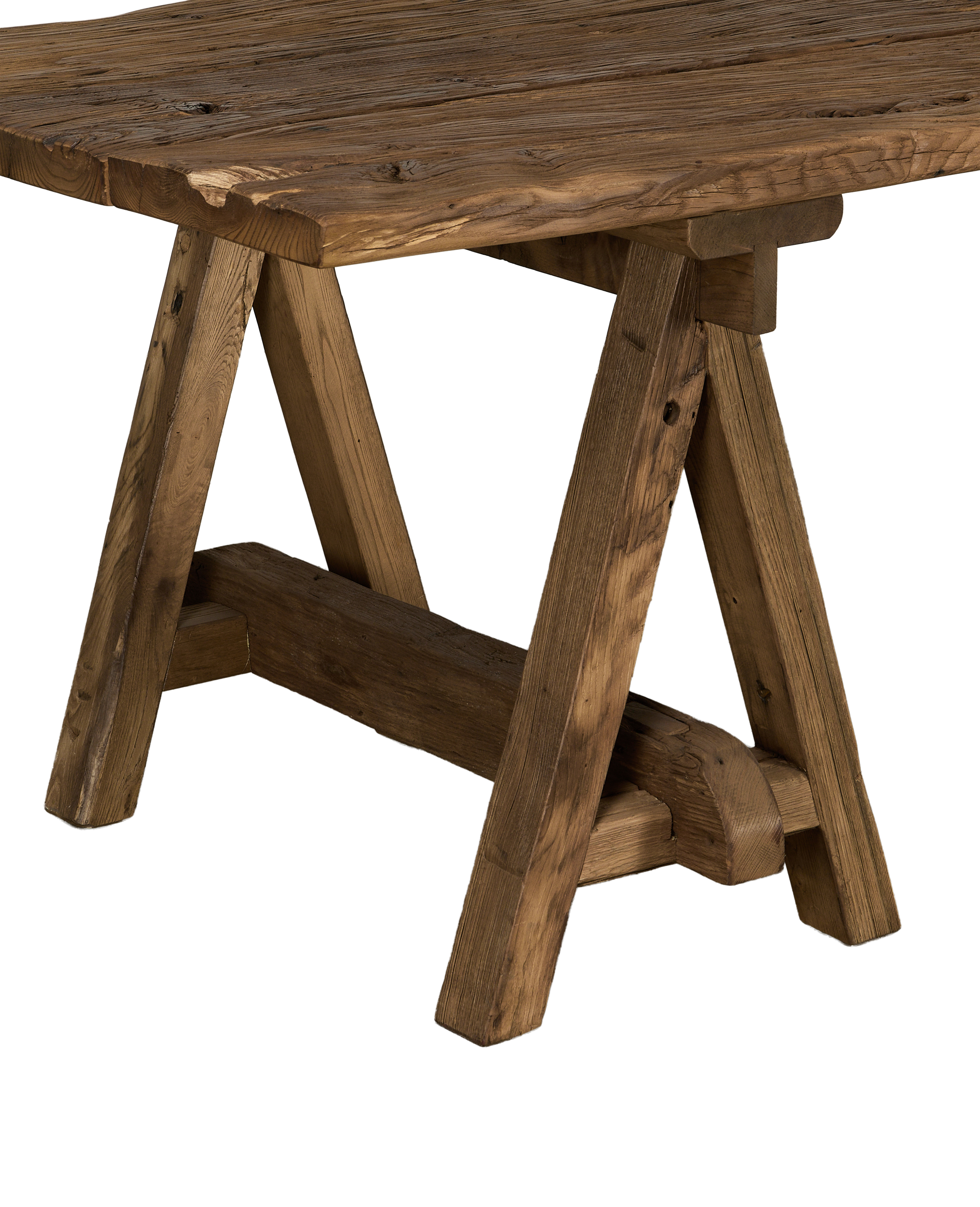 Olive Ateliers - Chestnut Dining Table - Trestle