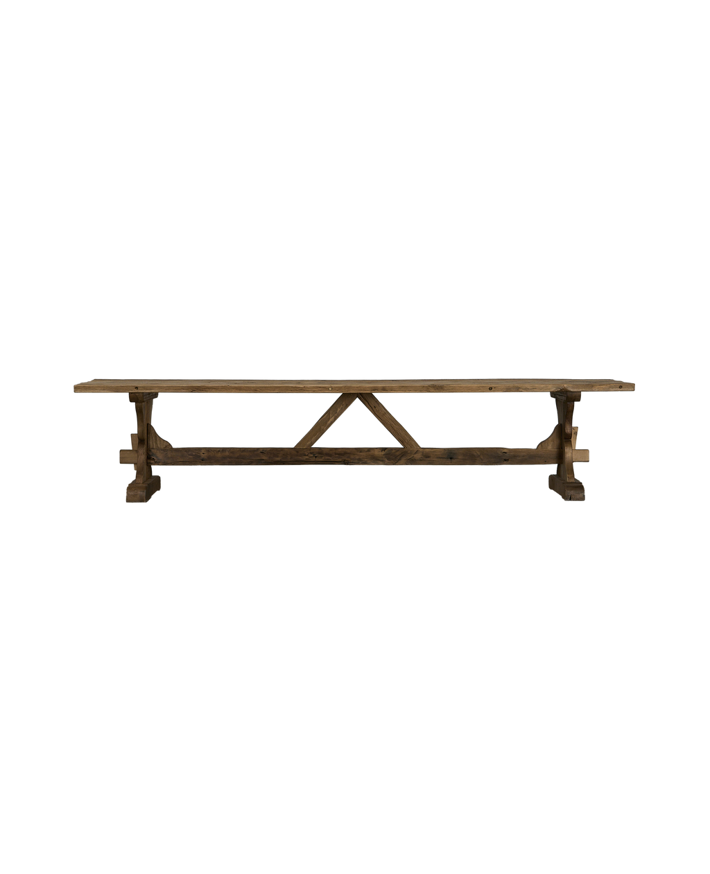 Olive Ateliers - Chestnut Dining Table - Trestle