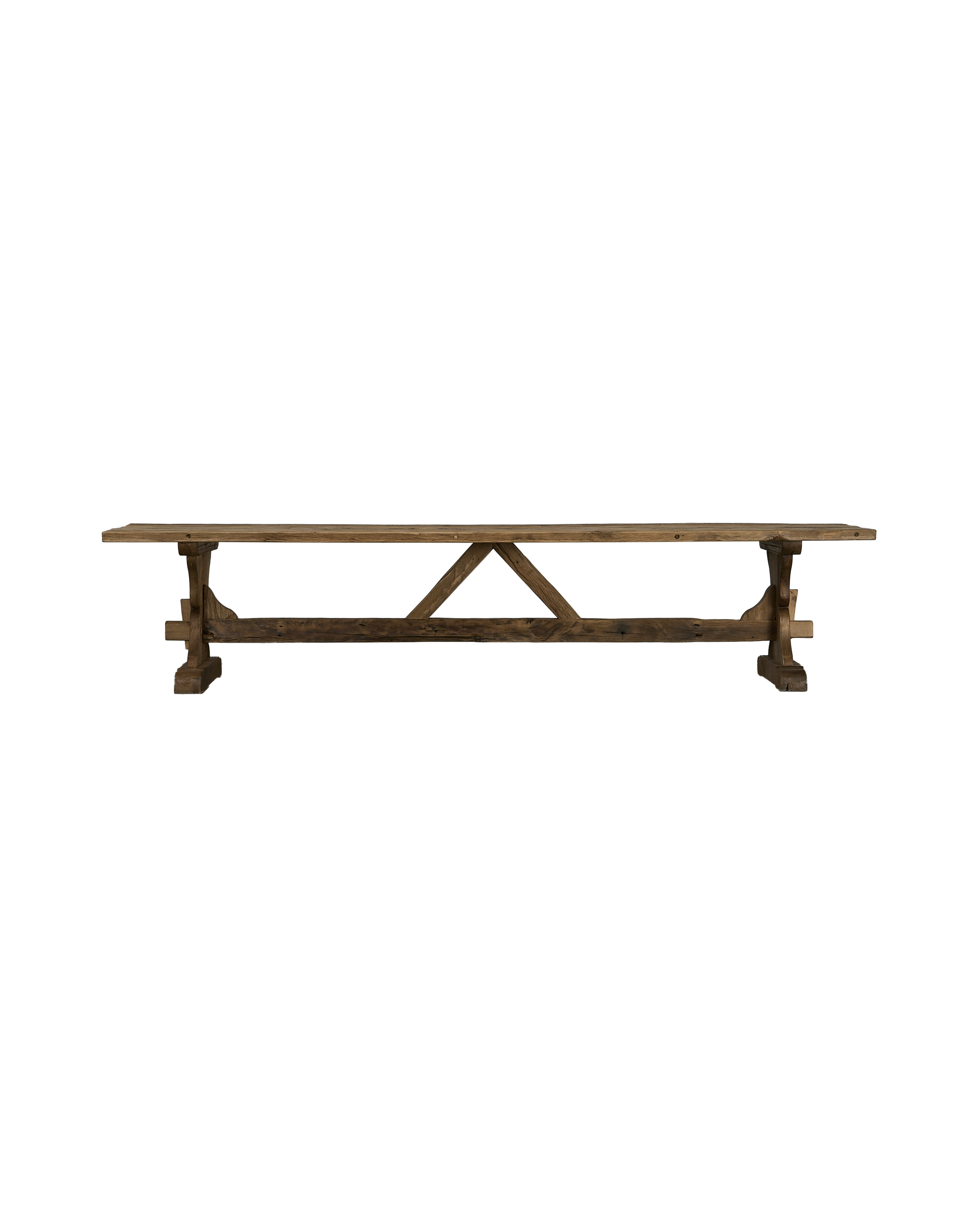 Olive Ateliers - Chestnut Dining Table - Trestle