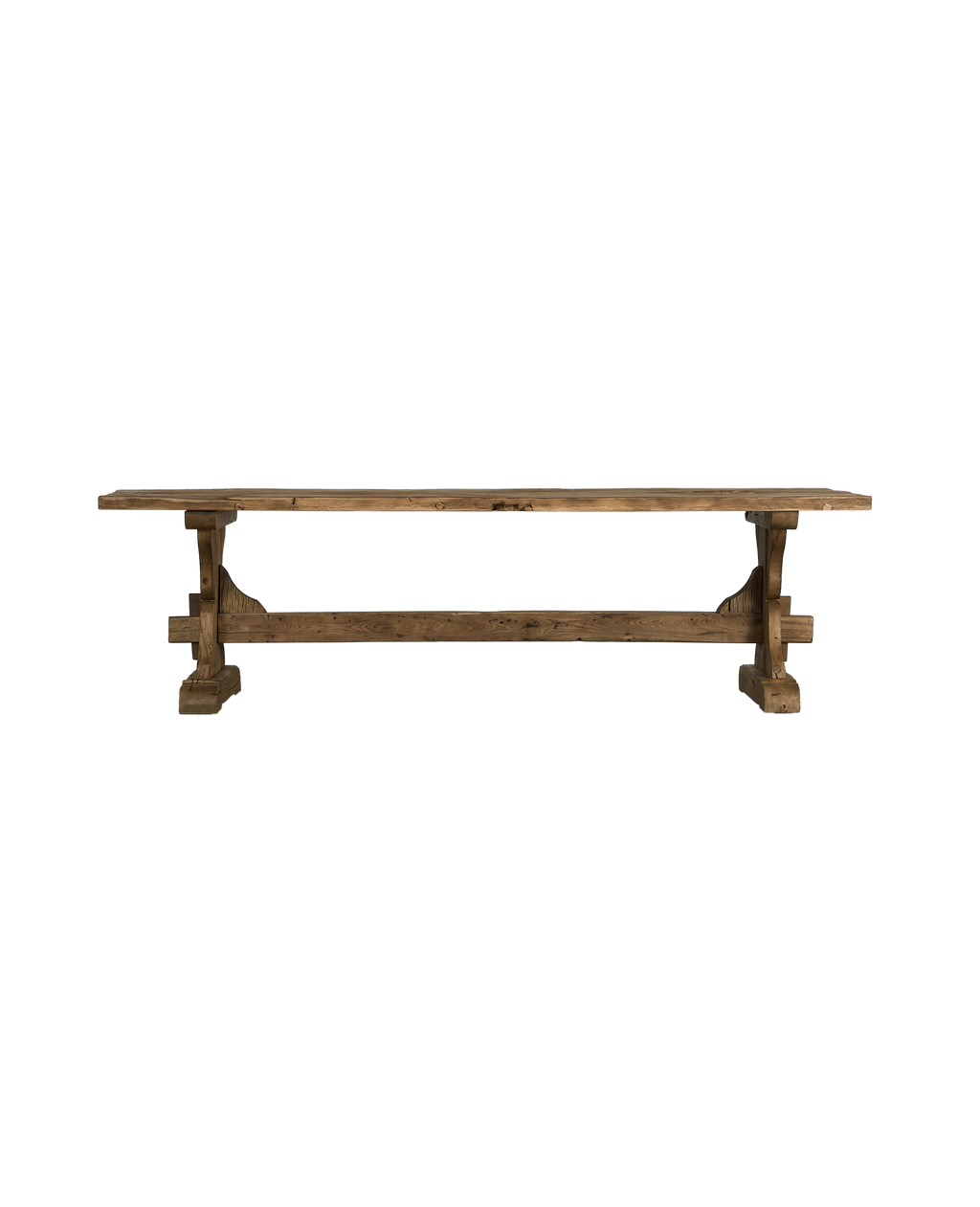 Olive Ateliers - Chestnut Dining Table - Trestle
