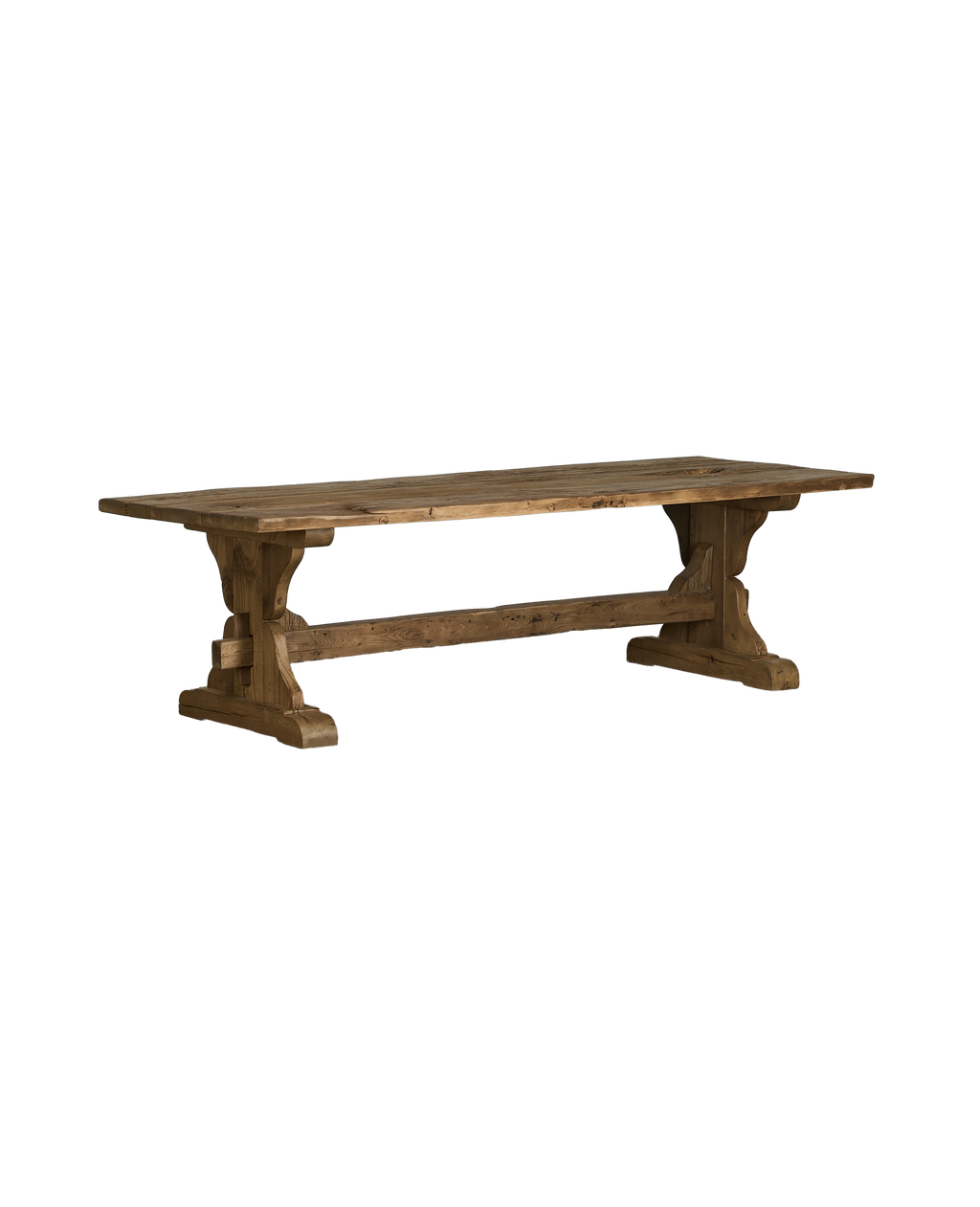 Olive Ateliers - Chestnut Dining Table - Trestle