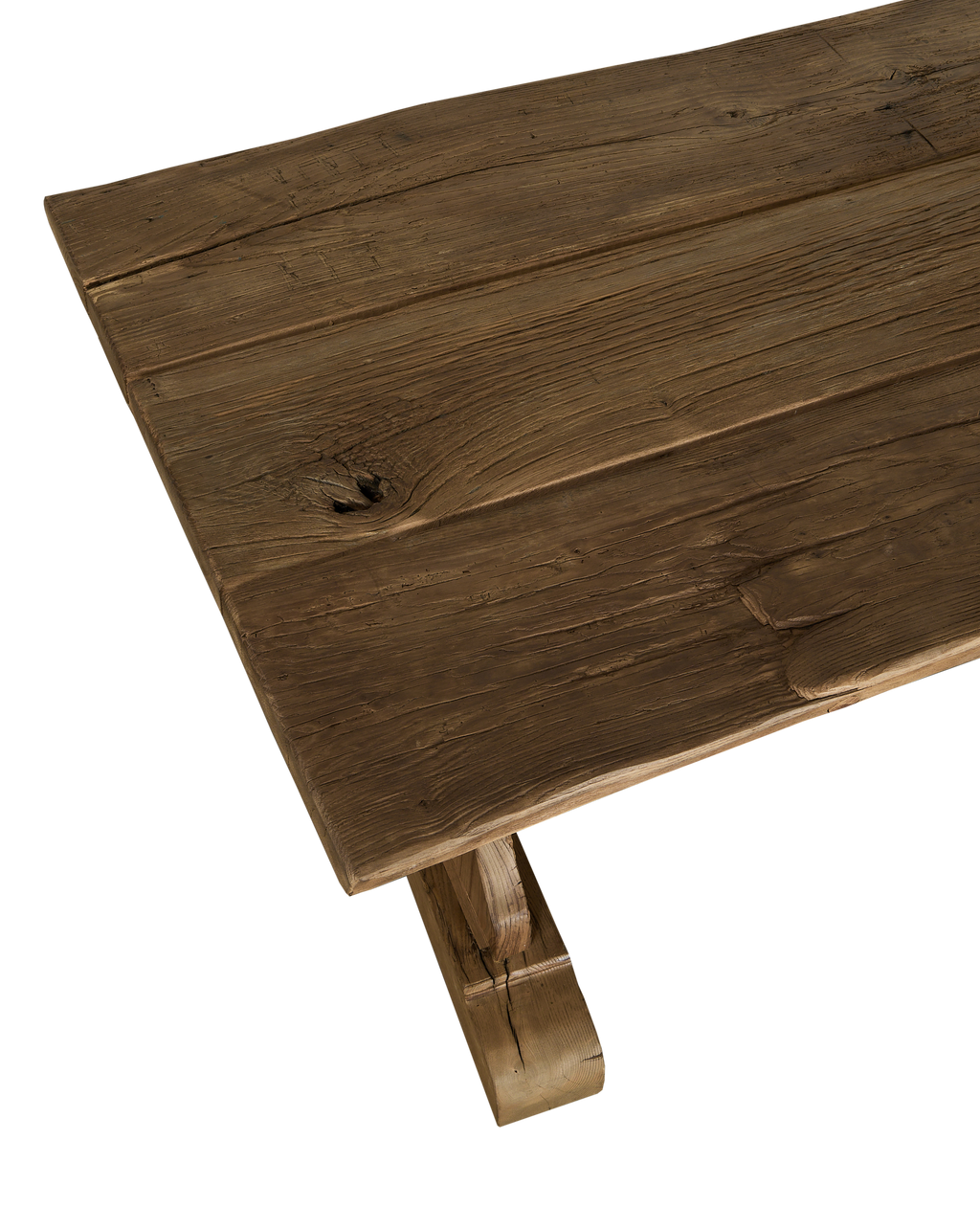 Olive Ateliers - Chestnut Dining Table - Trestle