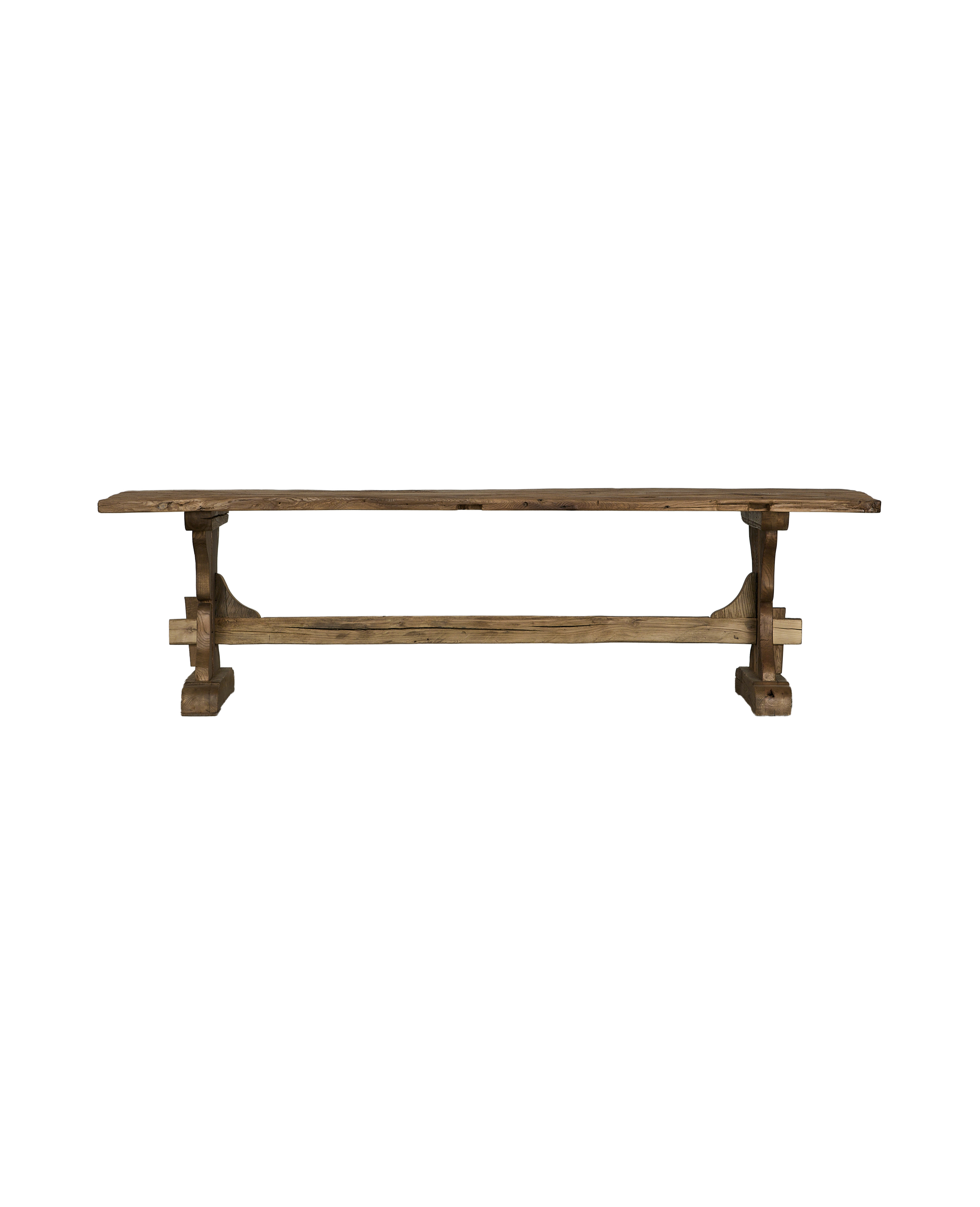 Olive Ateliers - Chestnut Dining Table - Trestle