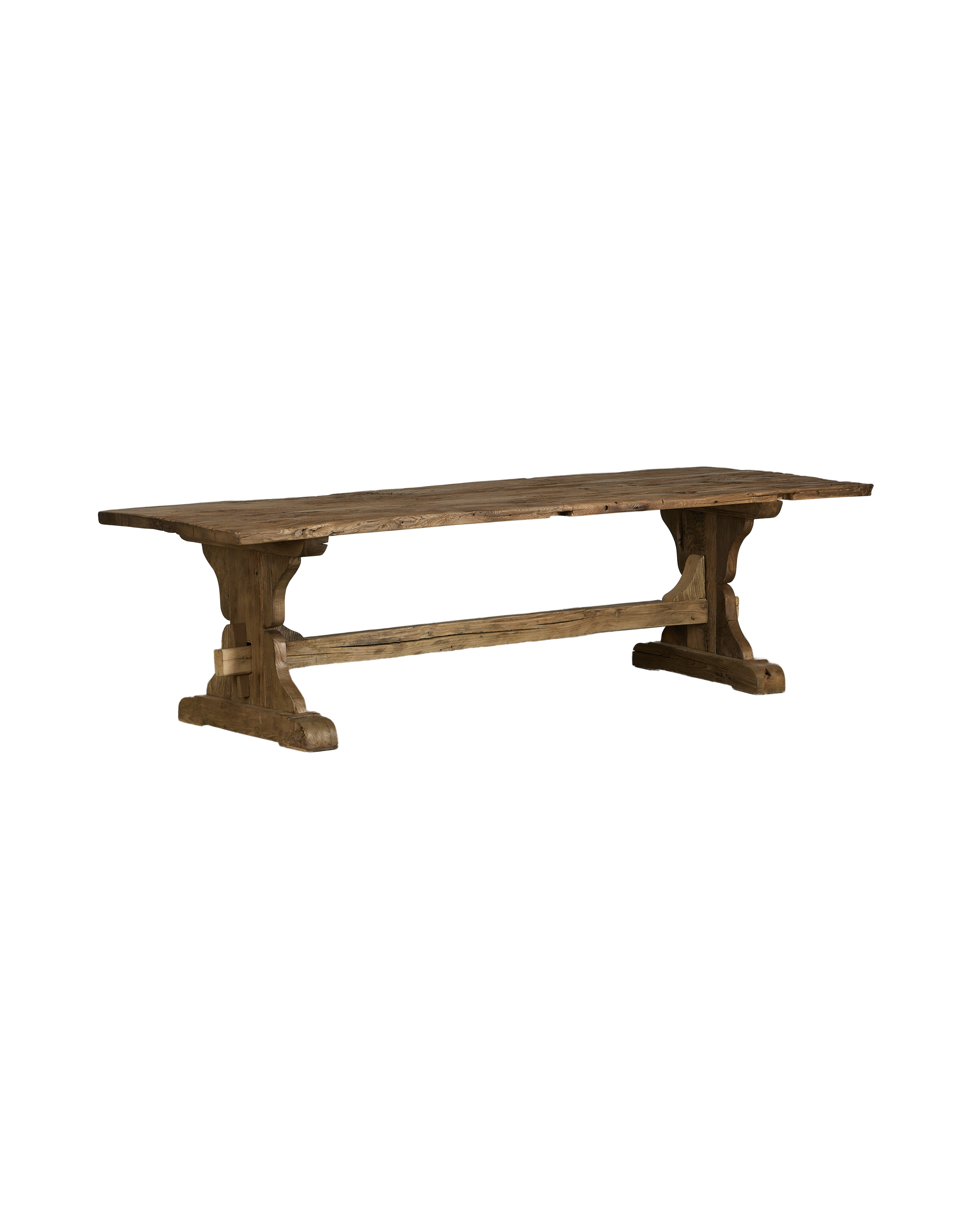Olive Ateliers - Chestnut Dining Table - Trestle